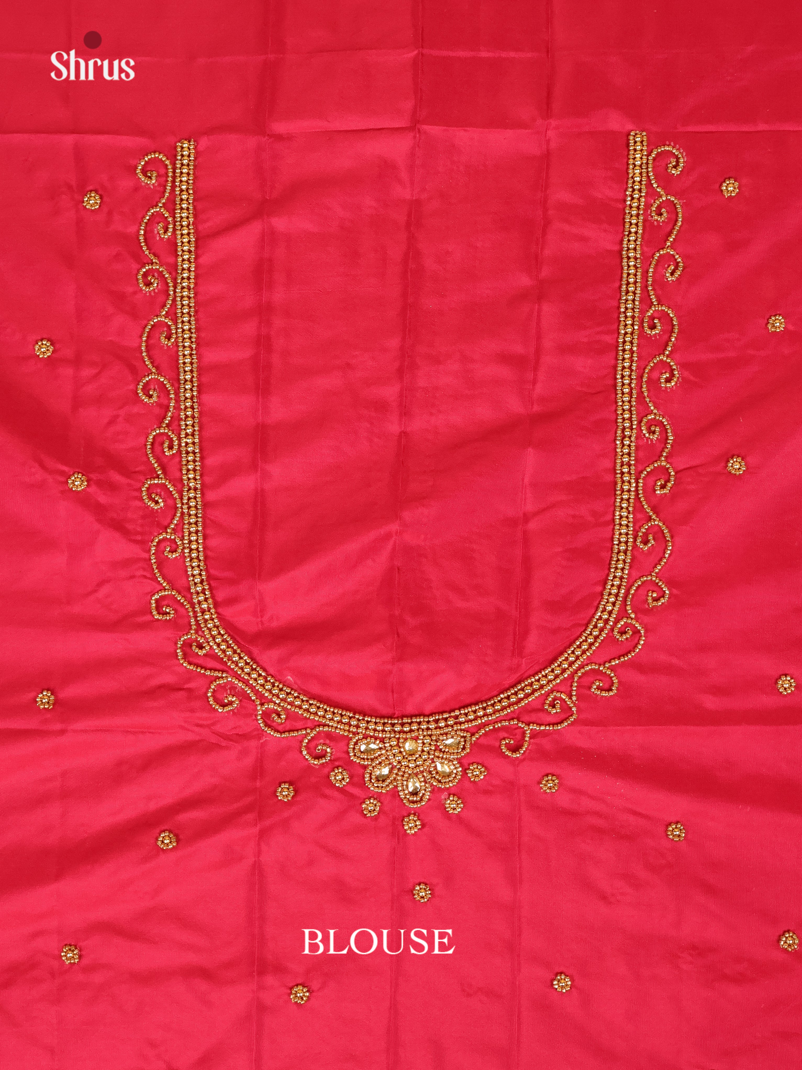 pink - Aari Blouse - Shop on Shrus.com
