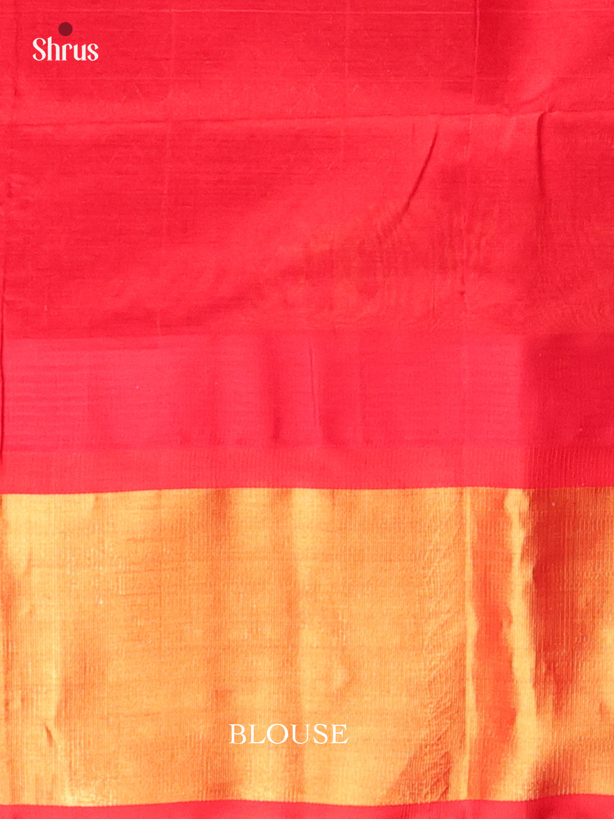 Violet & Red - Silk Cotton Saree - Shop on Shrus.com