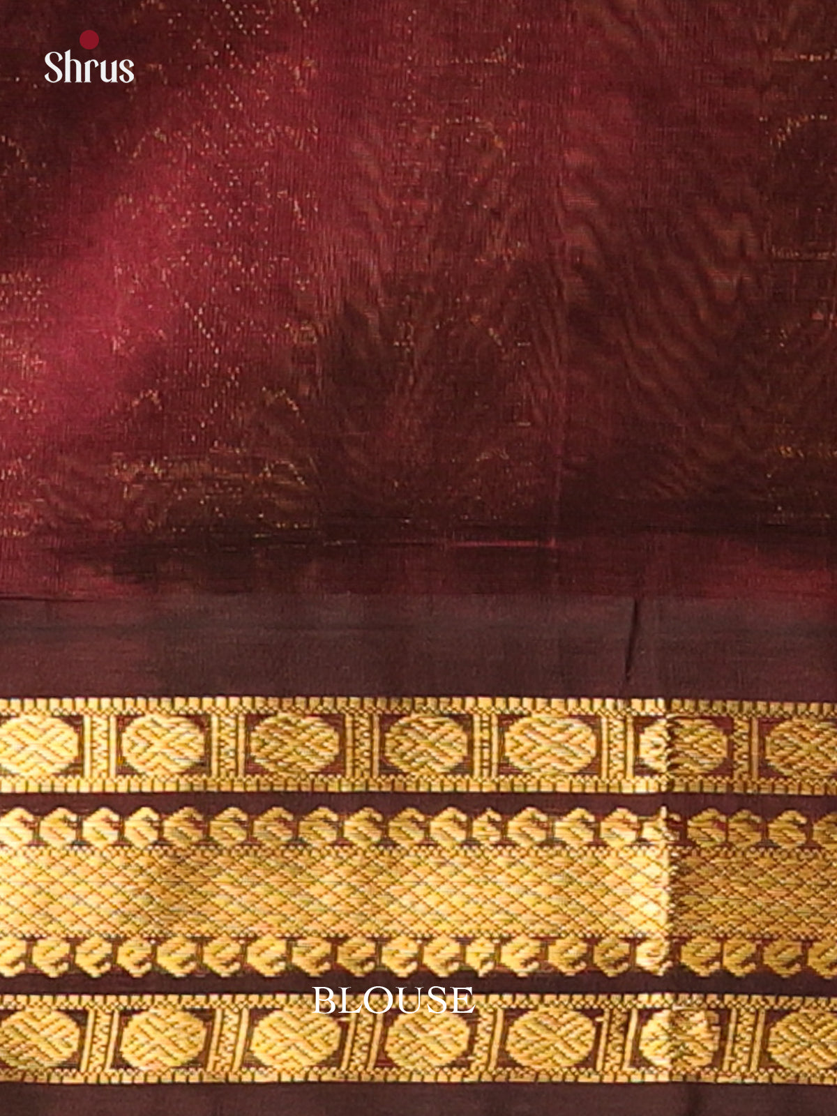 Lavender & Brown - Silk Cotton Saree - Shop on Shrus.com