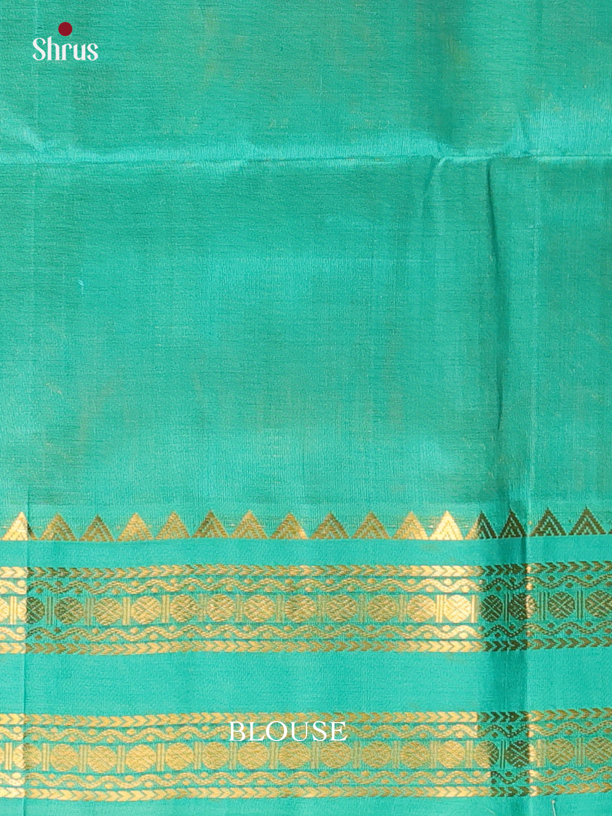 Deep Pink & Green- Silk Cotton Saree - Shop on Shrus.com