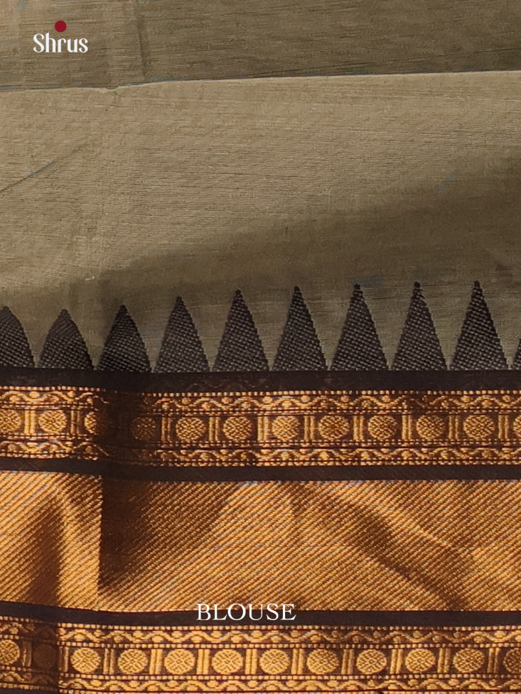 Grey & Black - Chettinad Cotton - Shop on Shrus.com