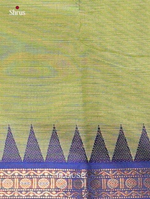 Green & Blue- Chettinad Cotton Saree - Shop on Shrus.com