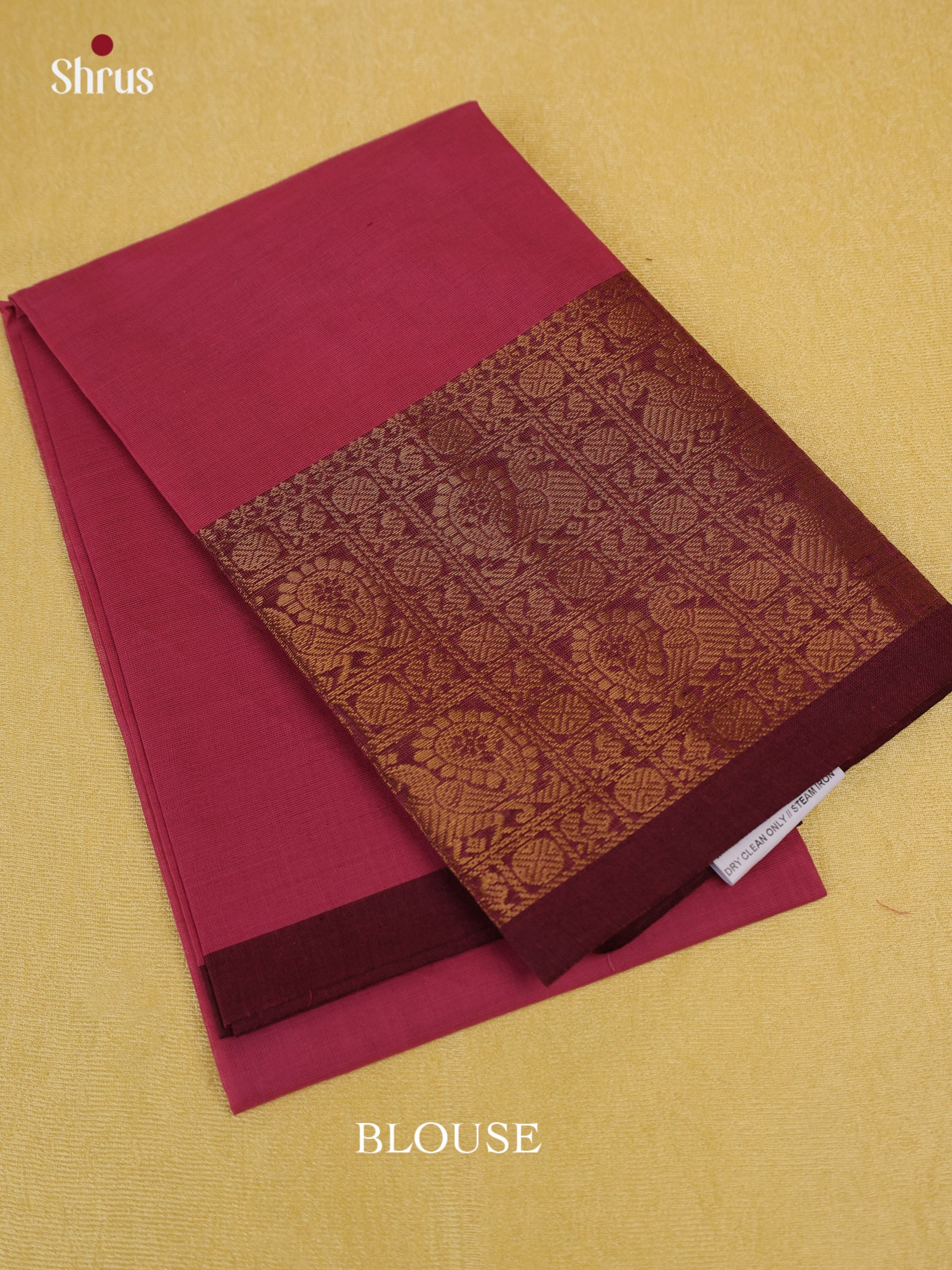 Deep Pink & Maroon- Blouse Bit - Shop on Shrus.com