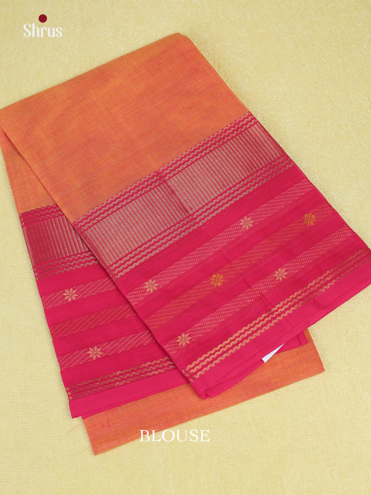 Orange & Pink - Blouse Bit - Shop on Shrus.com