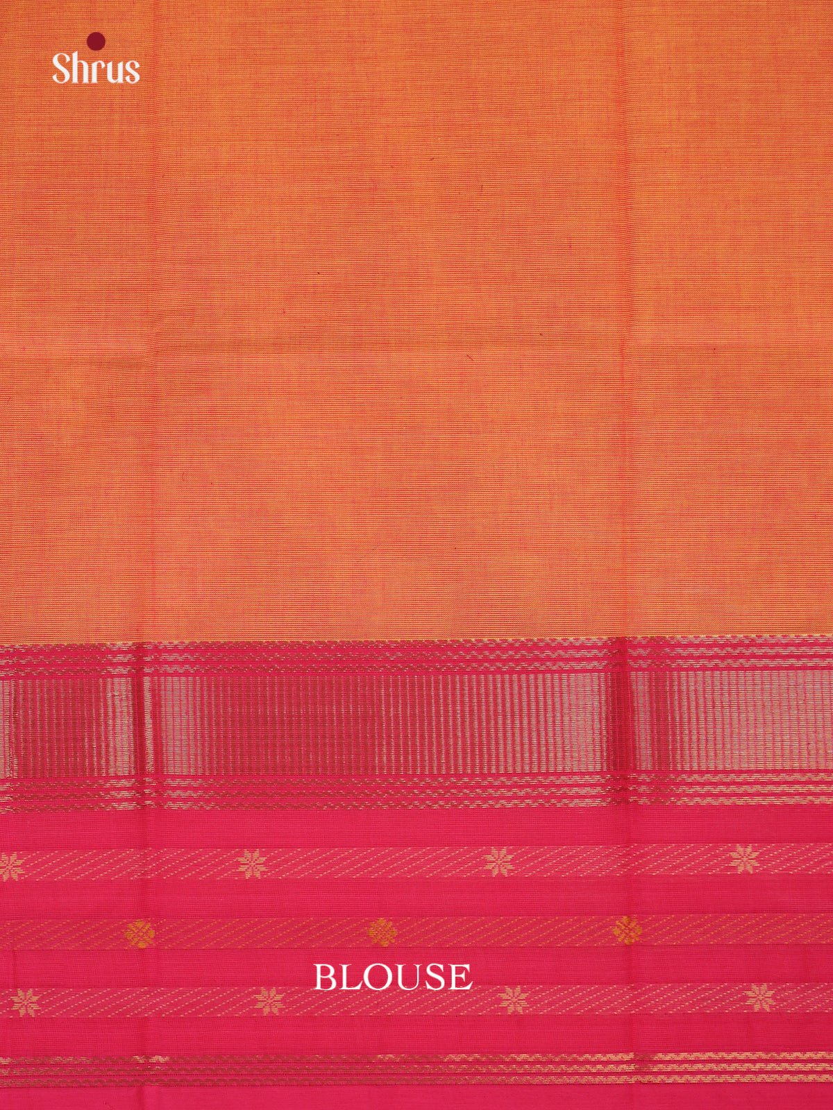 Orange & Pink - Blouse Bit - Shop on Shrus.com