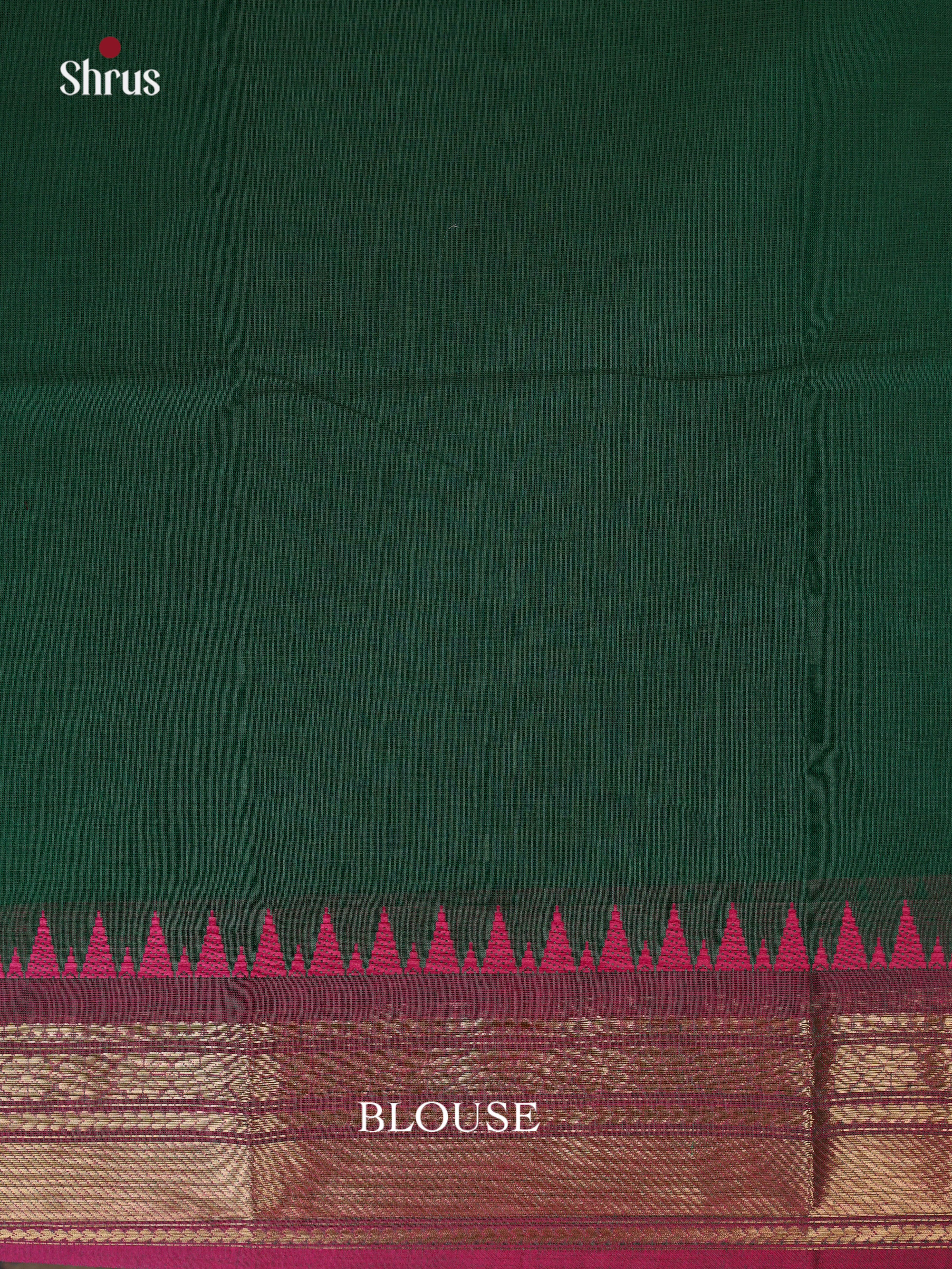 Green & Maroon - Blouse Bit - Shop on Shrus.com