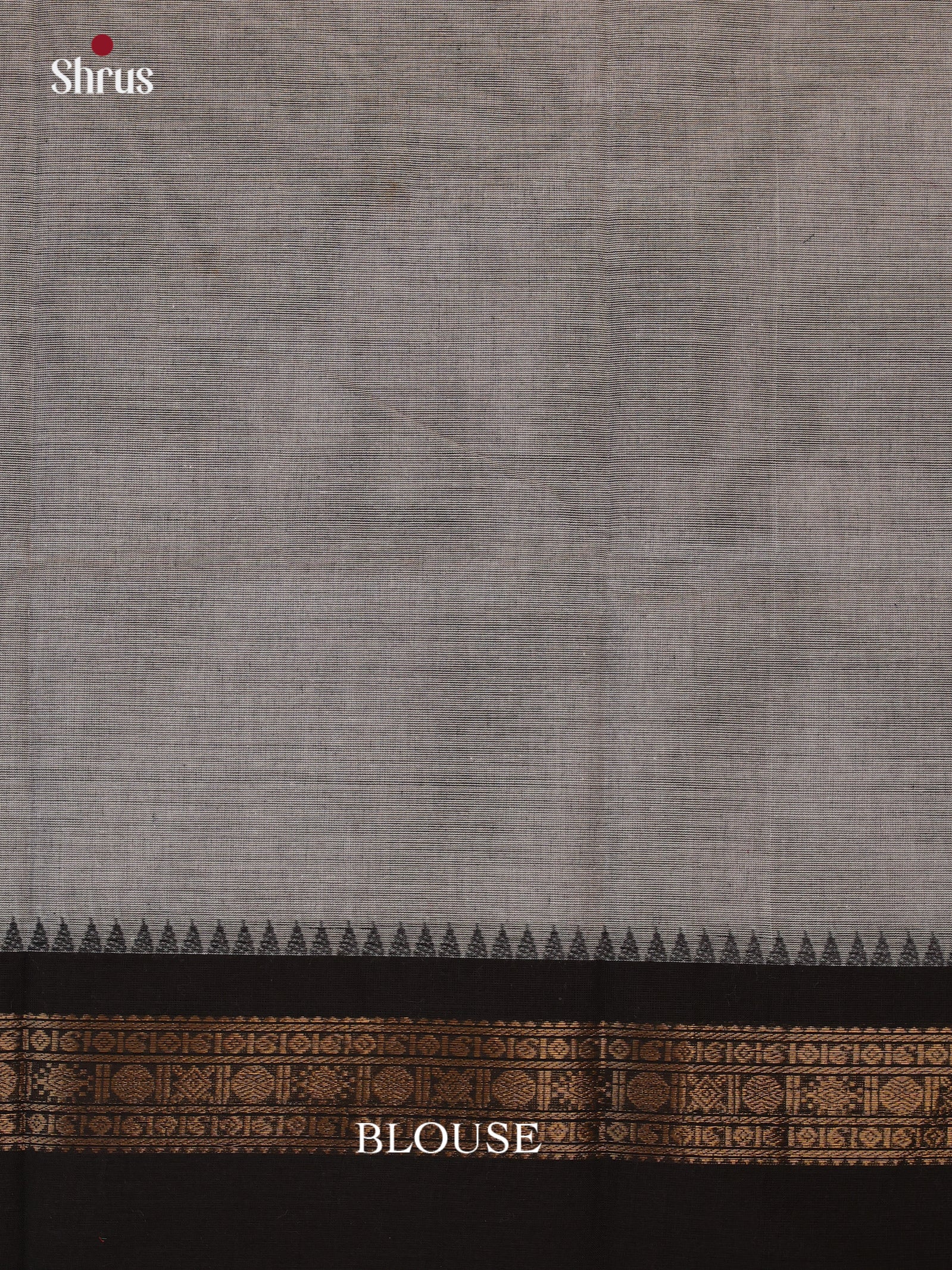 Grey & Maroon- Blouse Bit - Shop on Shrus.com