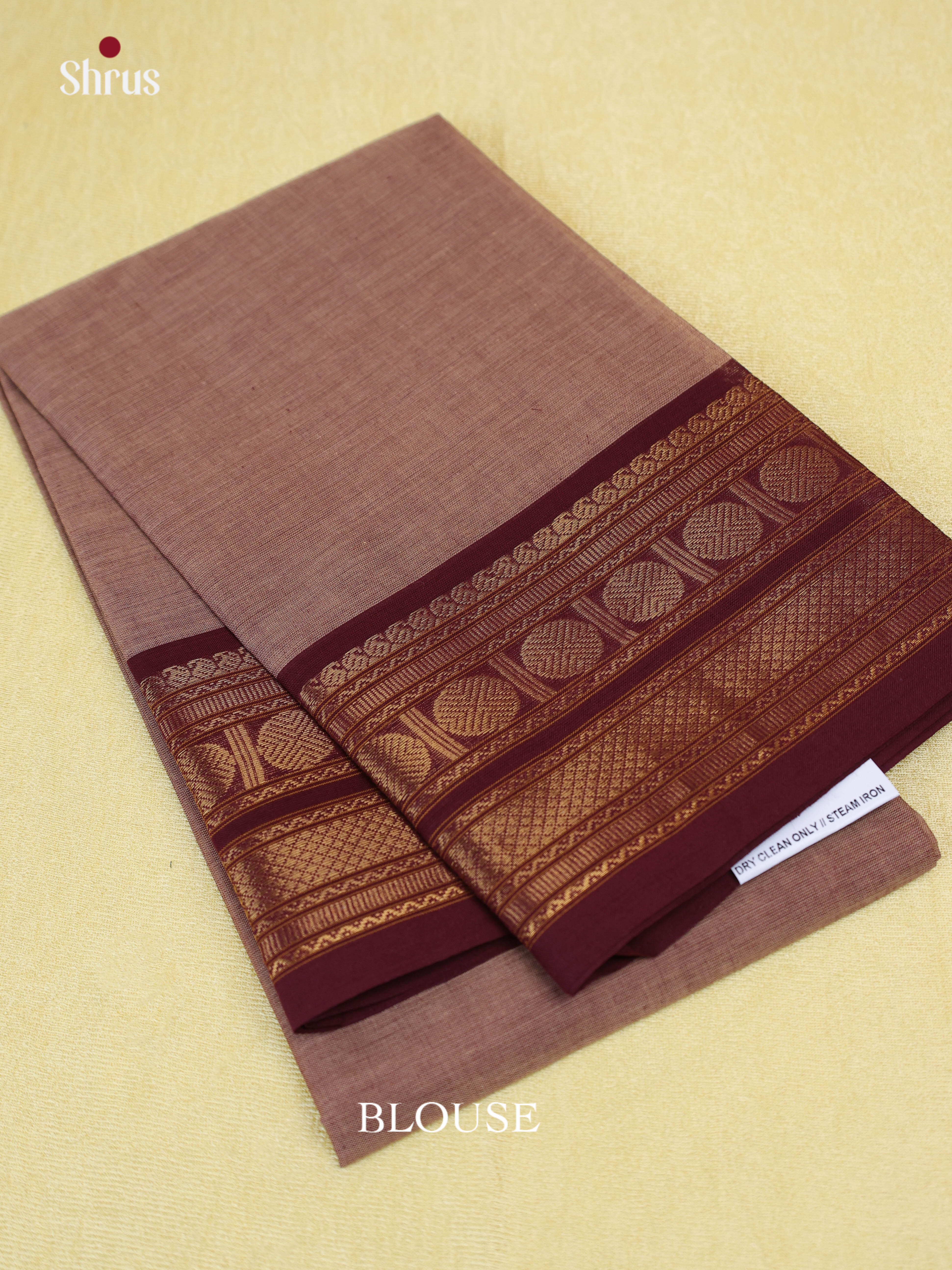 Dusty Brown & Brown - Blouse Bit - Shop on Shrus.com