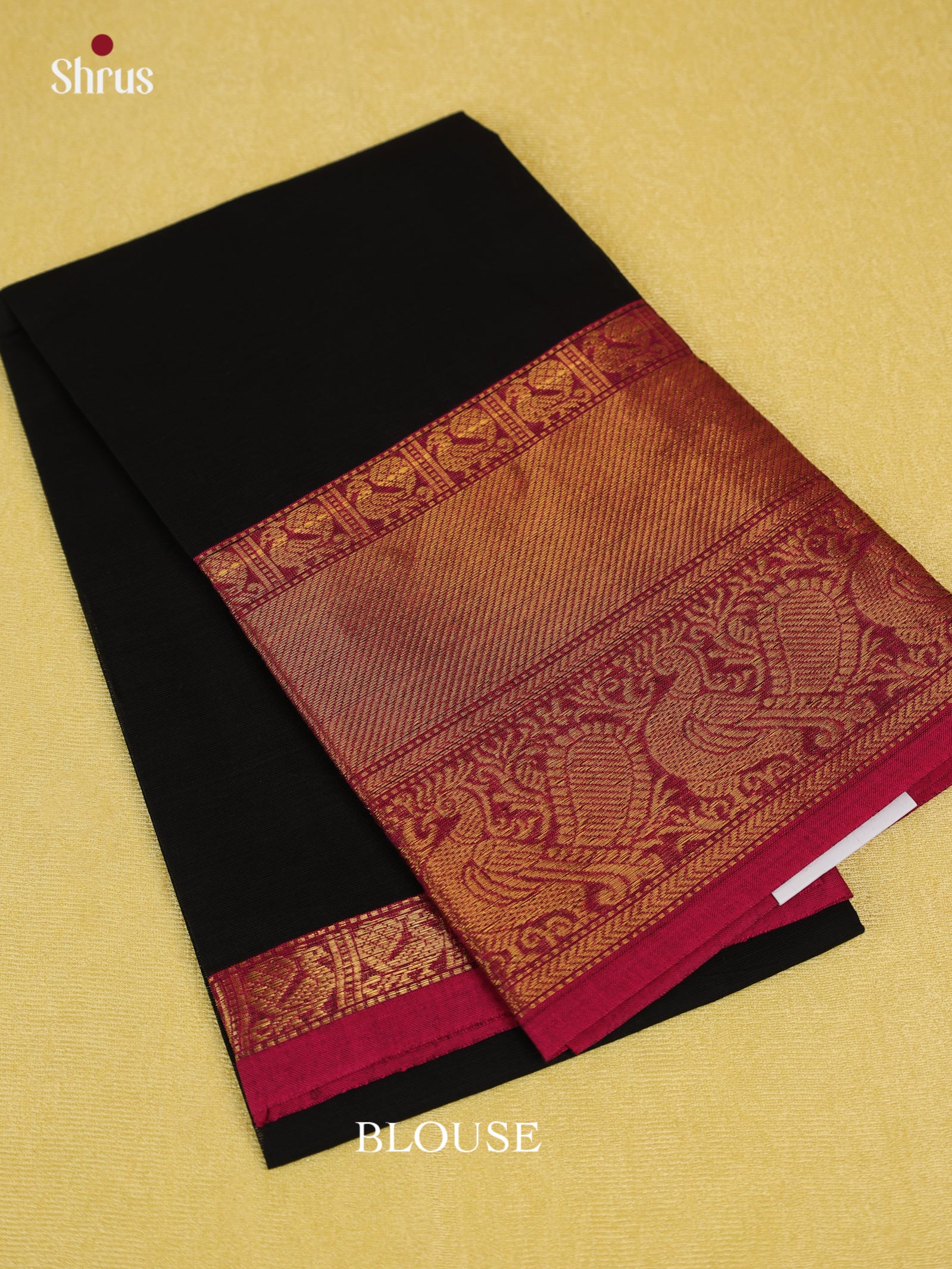 Black & Maroon - Blouse Bit - Shop on Shrus.com