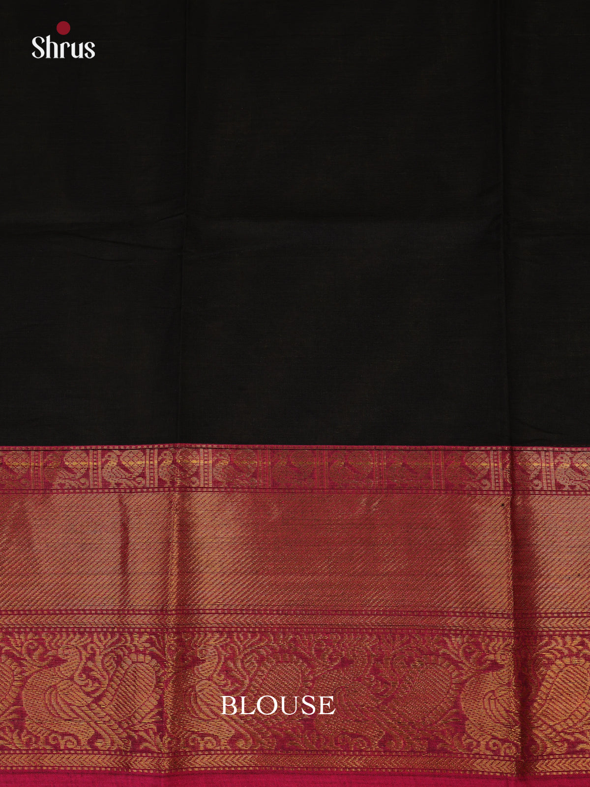 Black & Maroon - Blouse Bit - Shop on Shrus.com