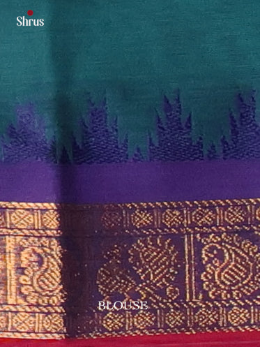 Teal & Blue - Chettinad Cotton - Shop on Shrus.com