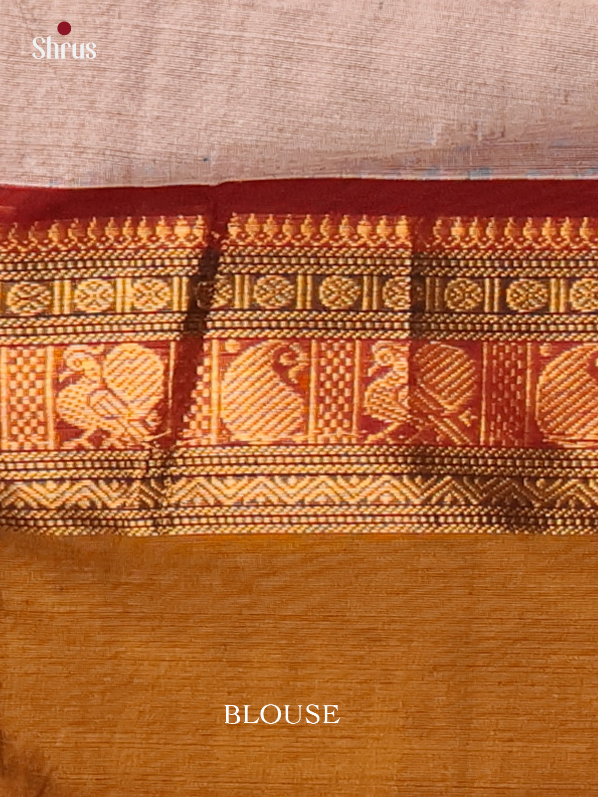 Grey & Brown - Chettinad Cotton Saree - Shop on Shrus.com