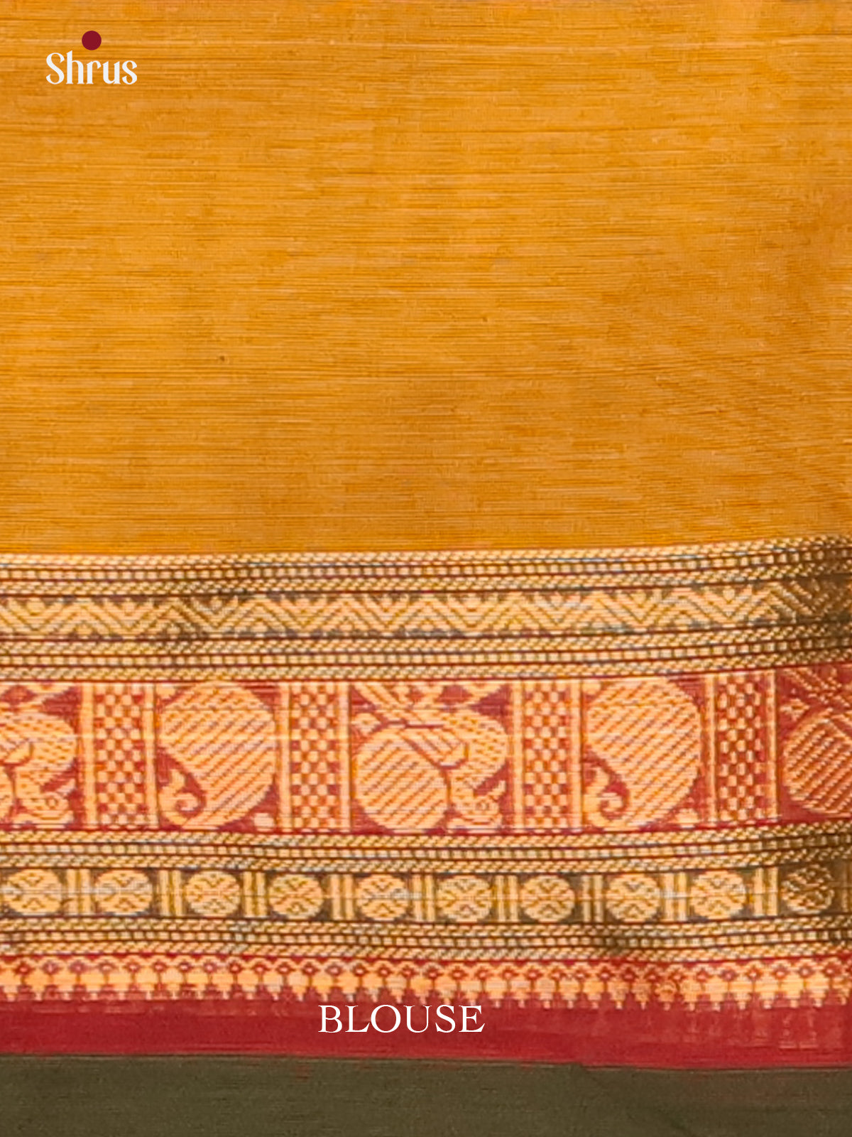 Green & Mustard - Chettinad Cotton Saree - Shop on Shrus.com