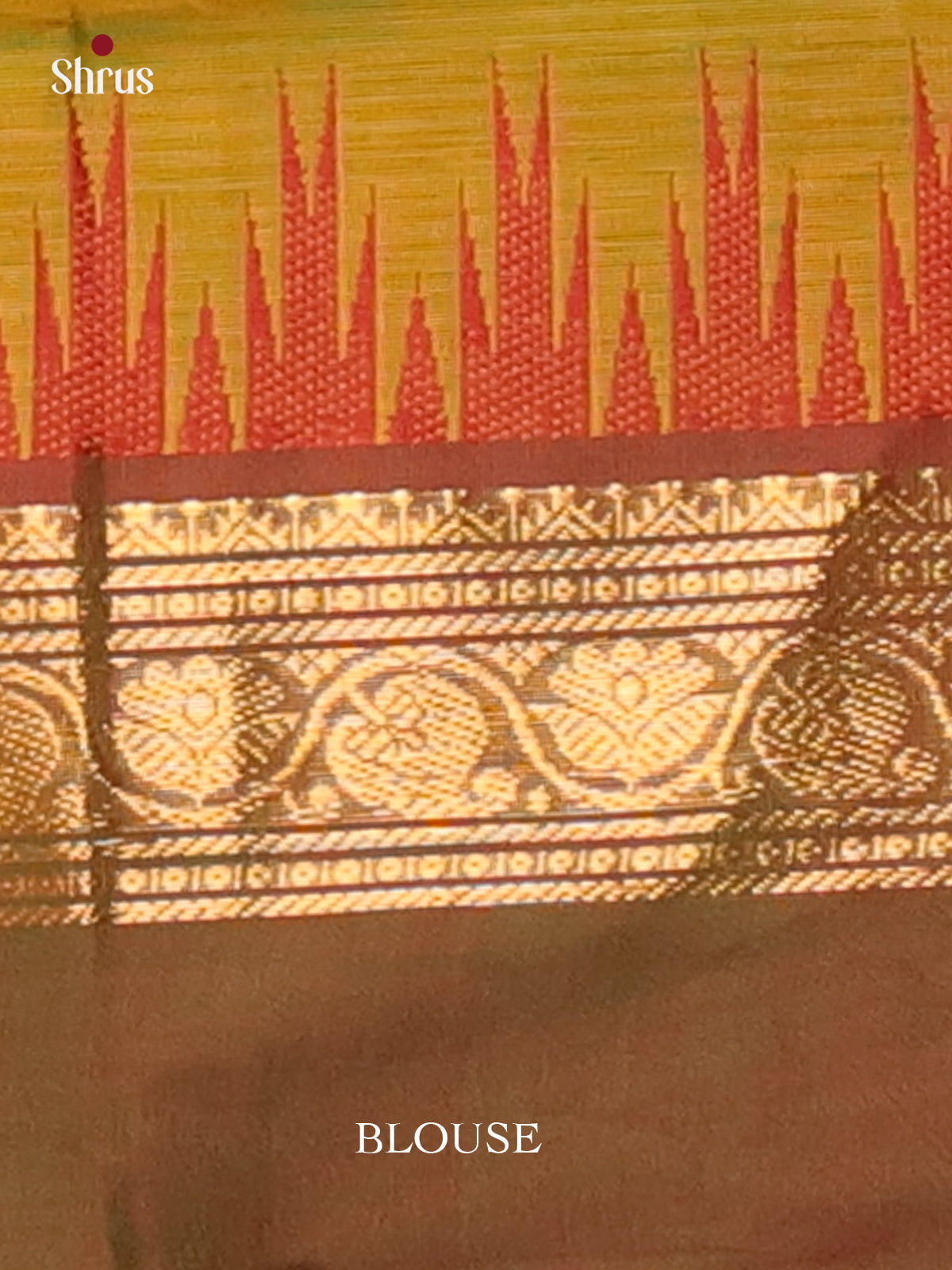 Green & Brown - Chettinad Cotton Saree - Shop on Shrus.com
