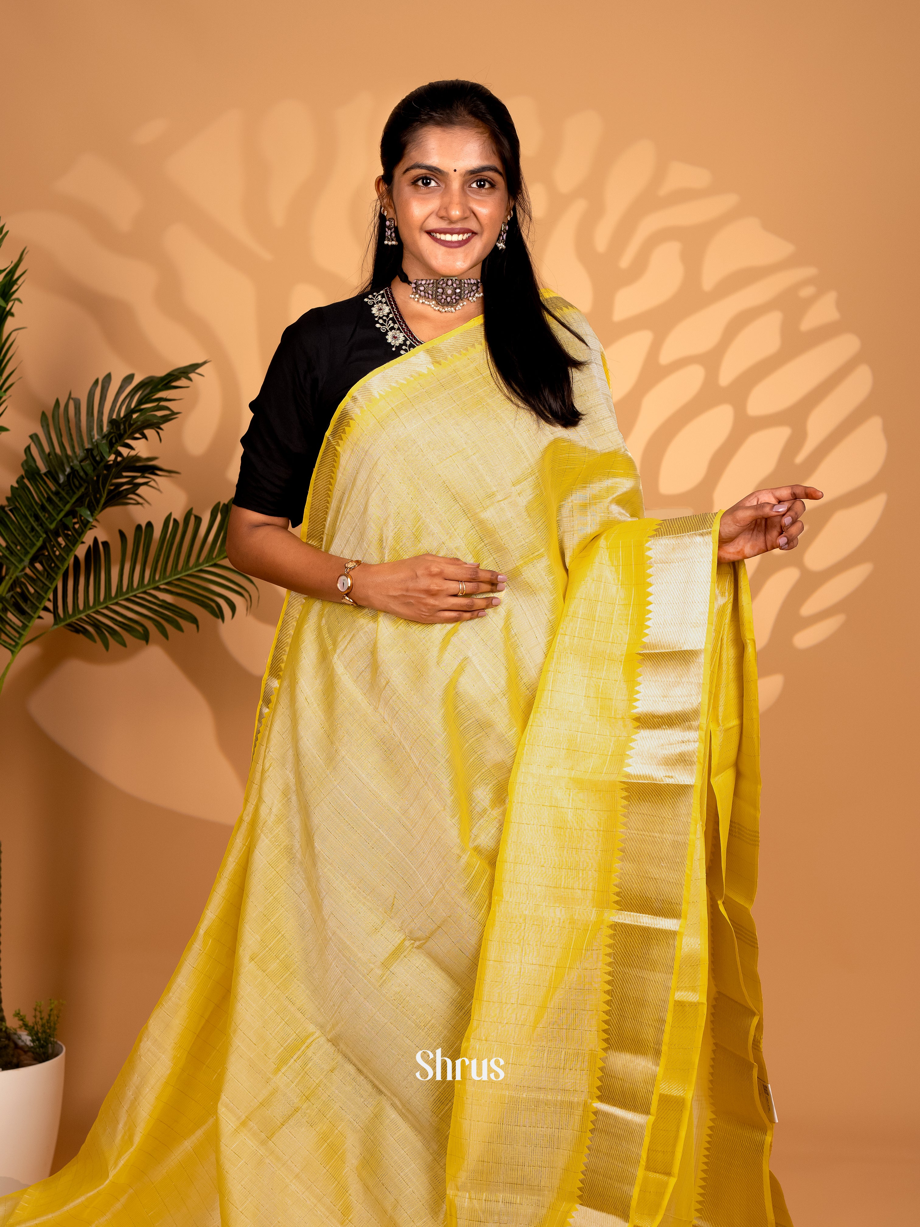 CKS25036 - Mangalagiri silkcotton Saree - Shop on Shrus.com