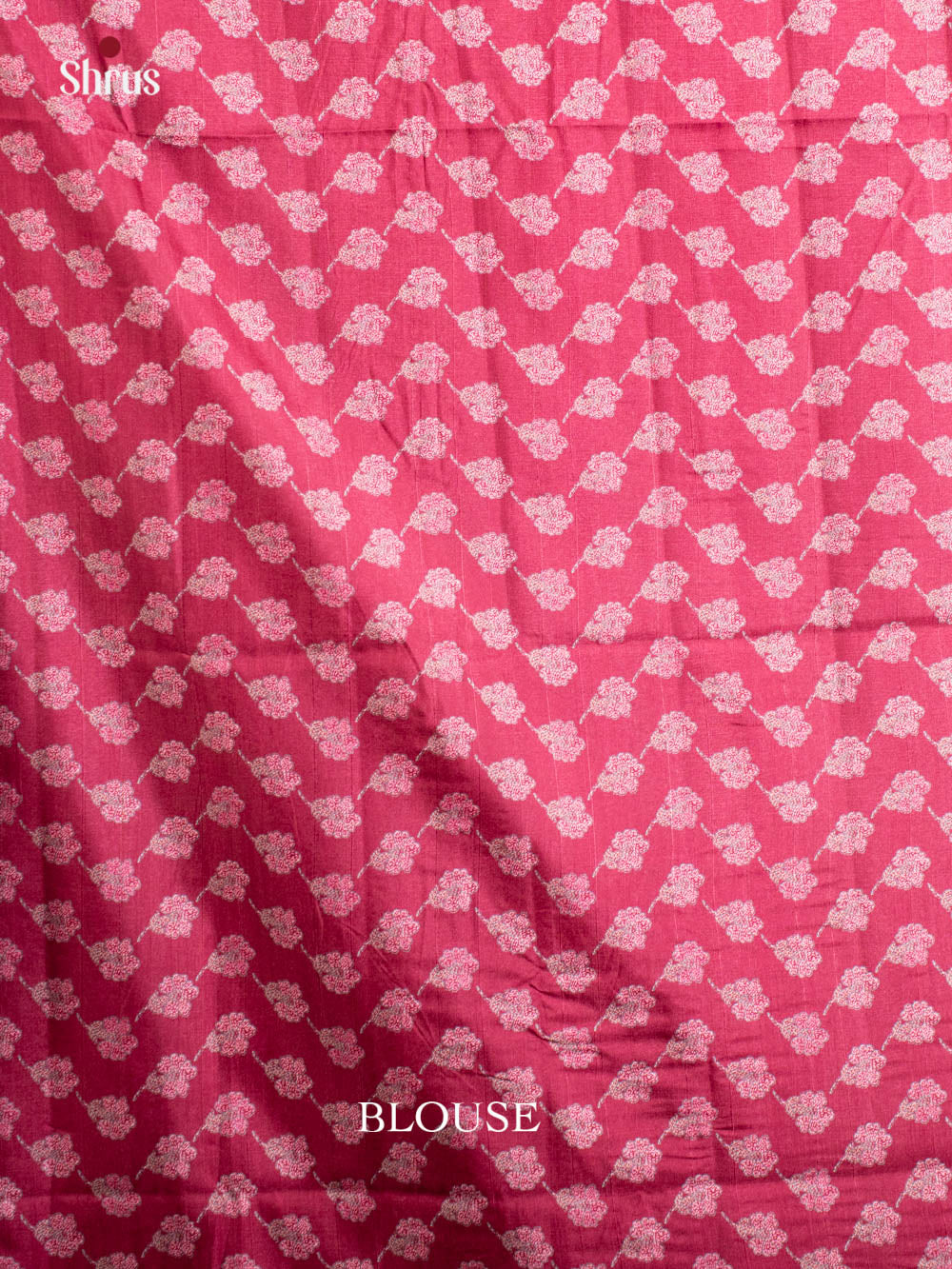 Maroon - Printed Tussar Saree - Shop on Shrus.com