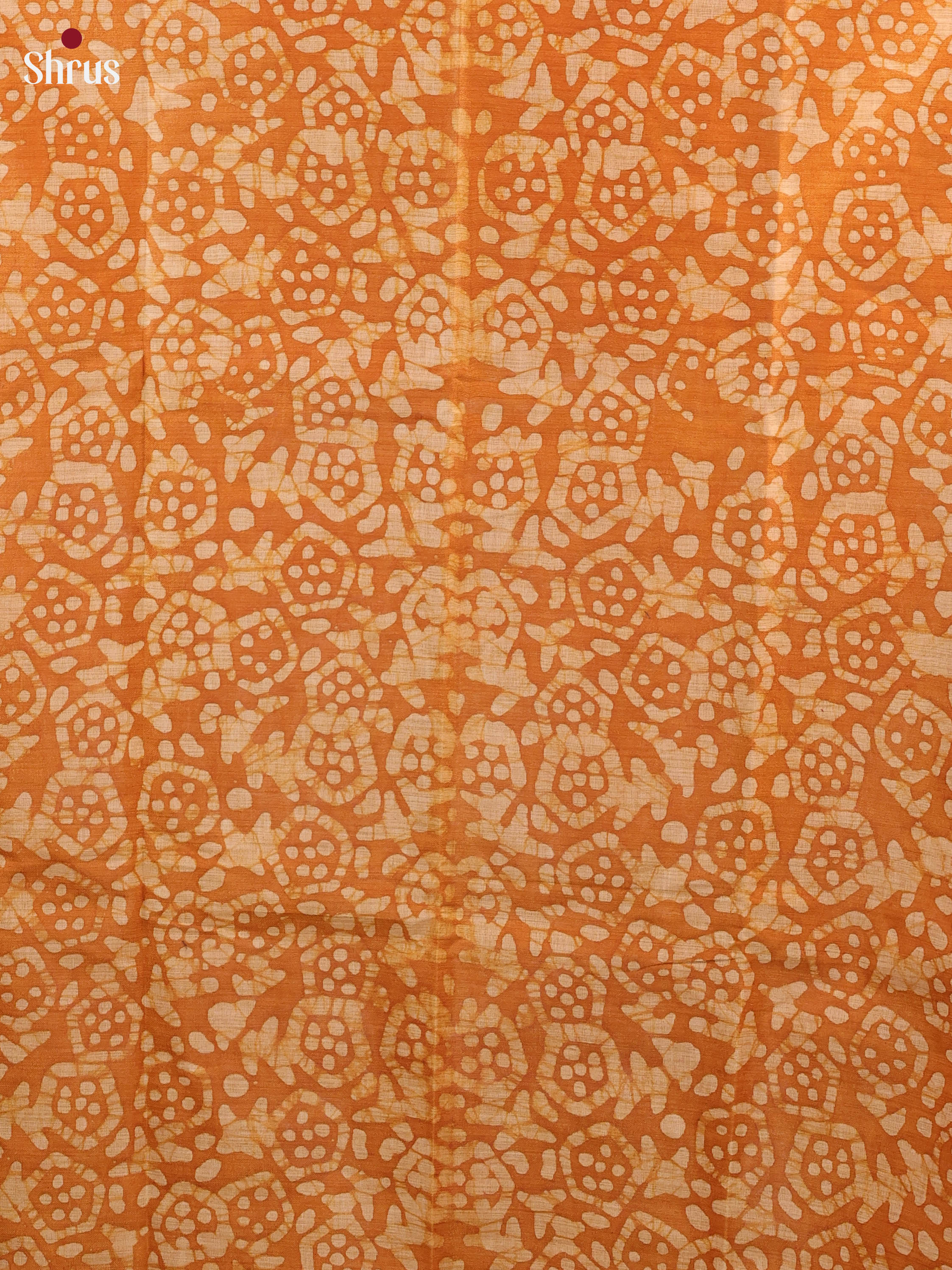 Orange & Brown - Bhatik salwar - Shop on Shrus.com