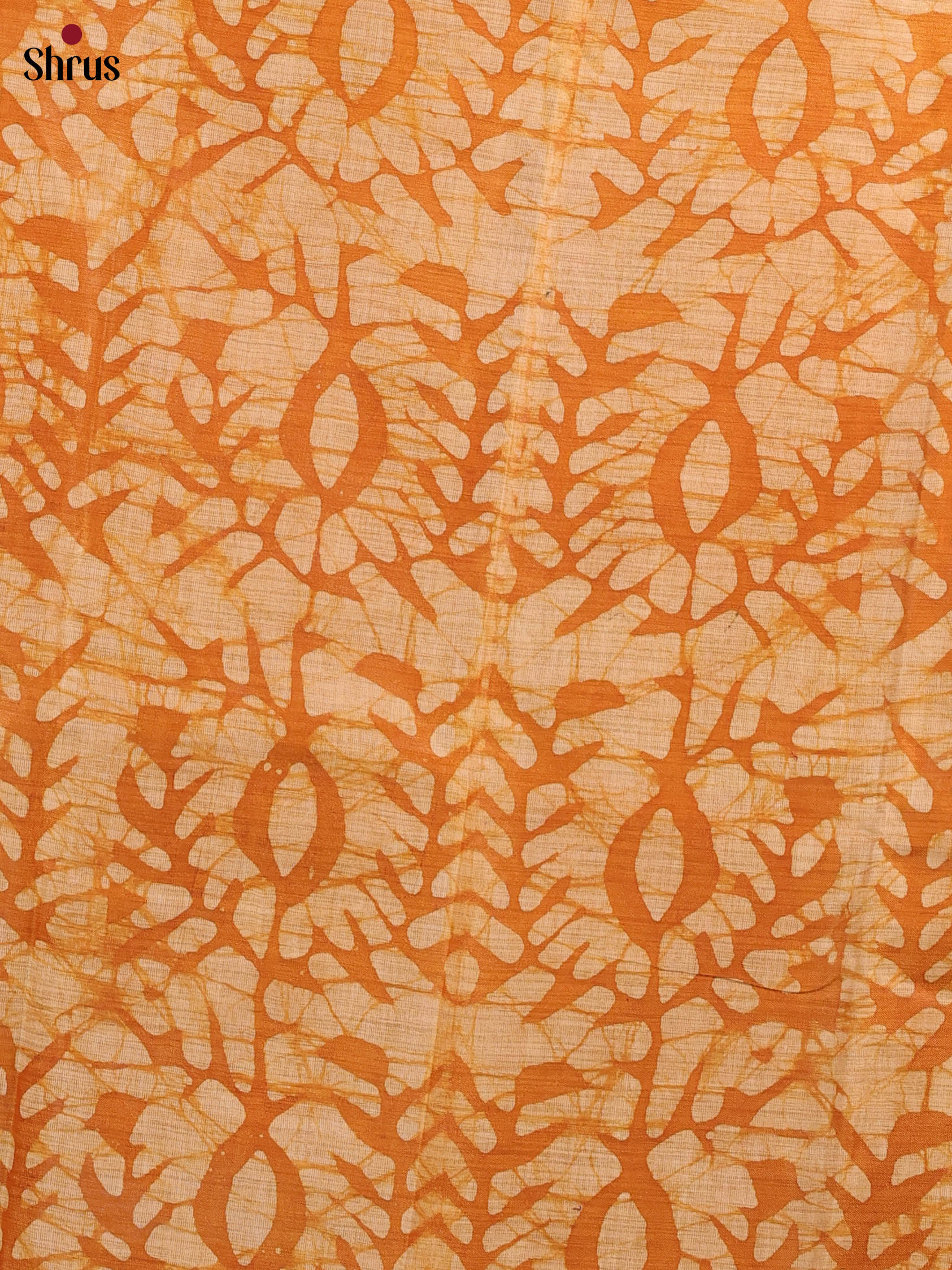 Orange & Brown - Bhatik salwar - Shop on Shrus.com