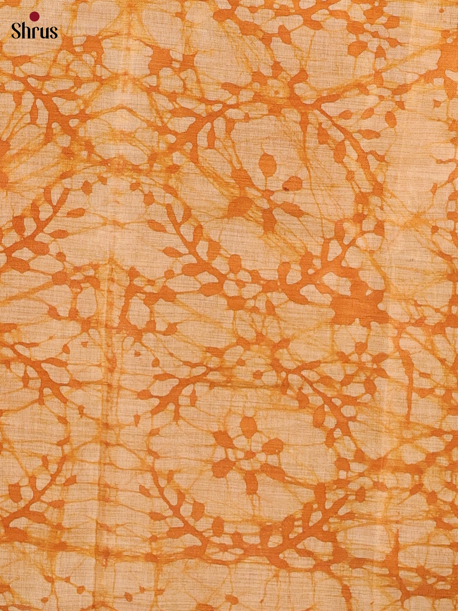 Orange & Brown - Bhatik salwar - Shop on Shrus.com