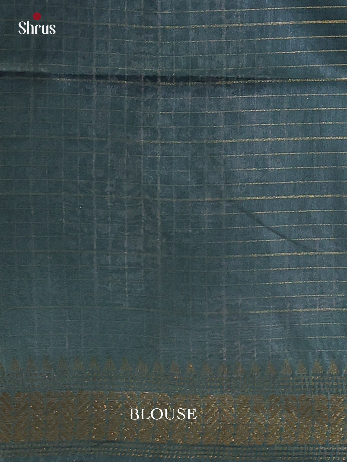 Dark Green - Semi Tussar Saree - Shop on Shrus.com