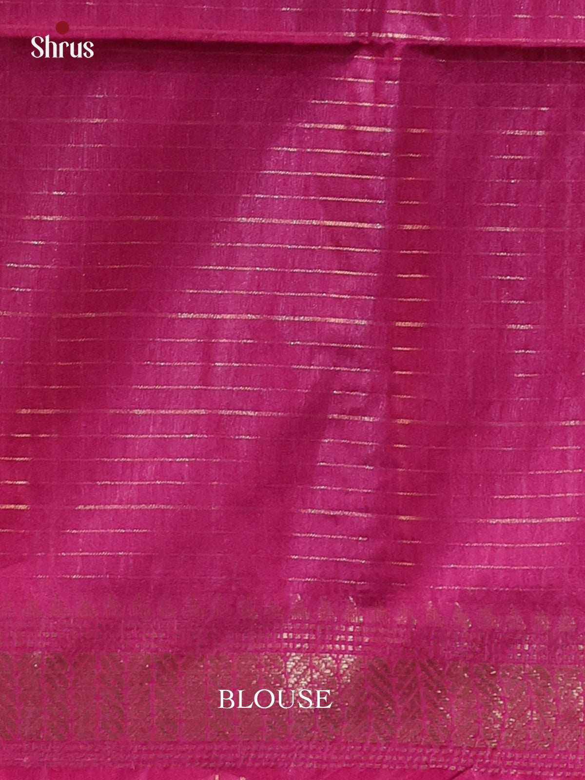 Maroon - Semi Tussar Saree - Shop on Shrus.com