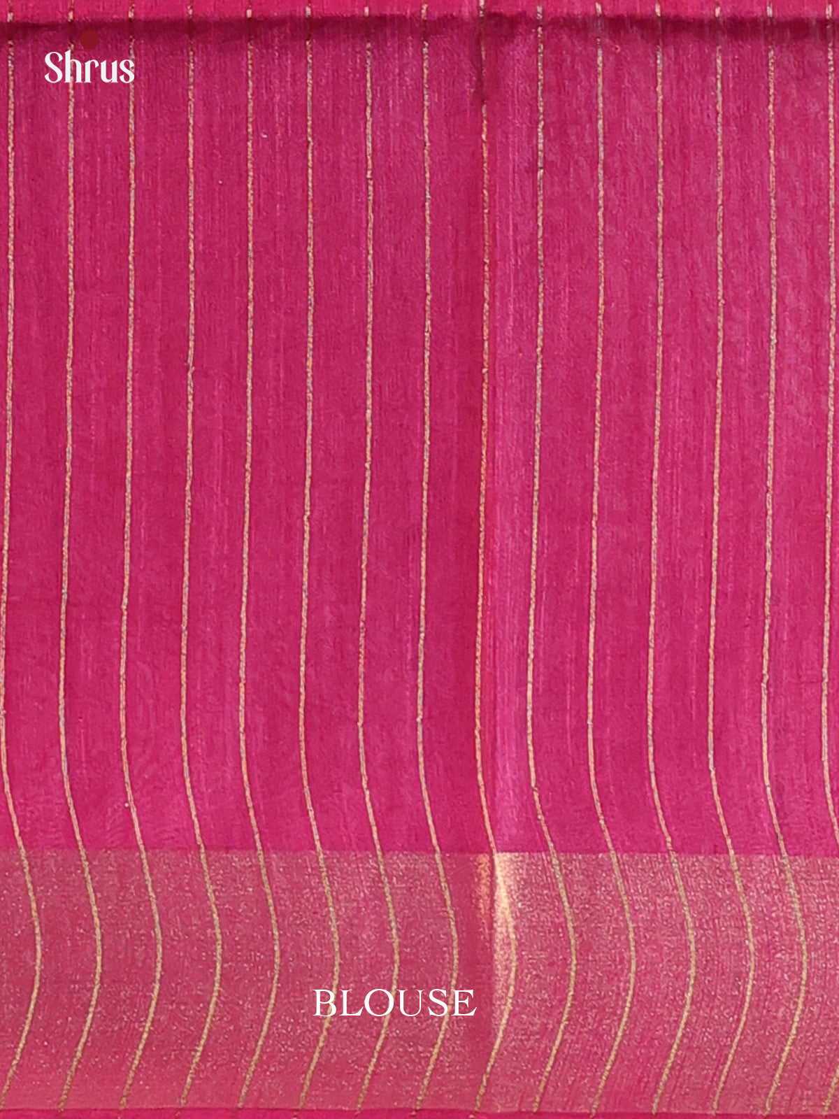 Maroon - Semi Tussar Saree - Shop on Shrus.com