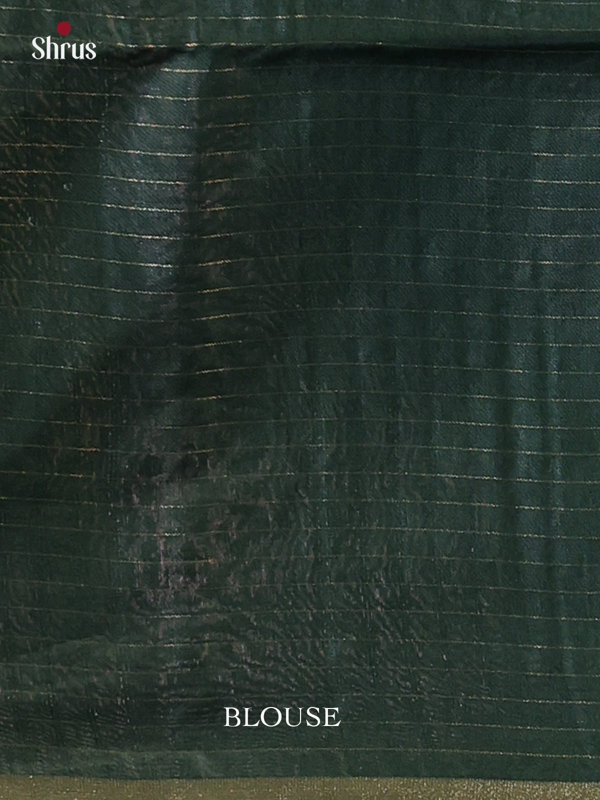 Dark Green - Semi Tussar Saree - Shop on Shrus.com