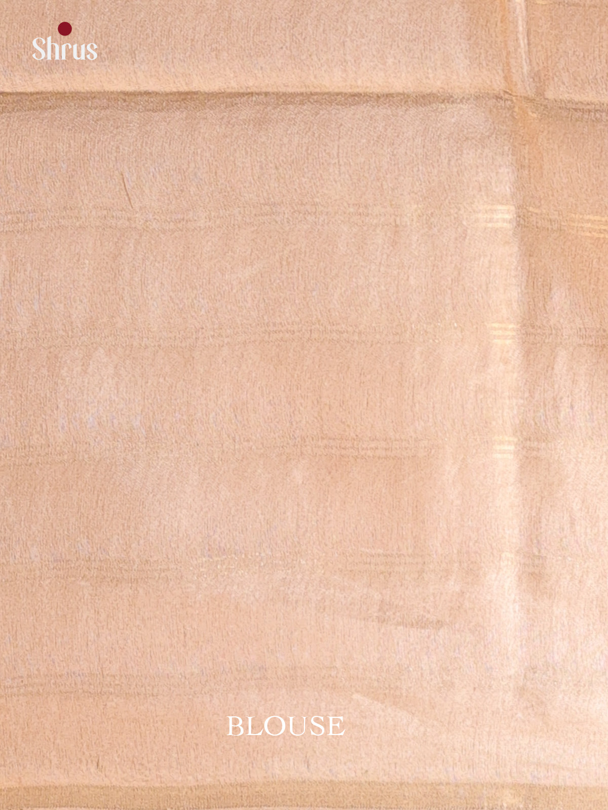 Lite Brown - Semi Tussar Saree - Shop on Shrus.com