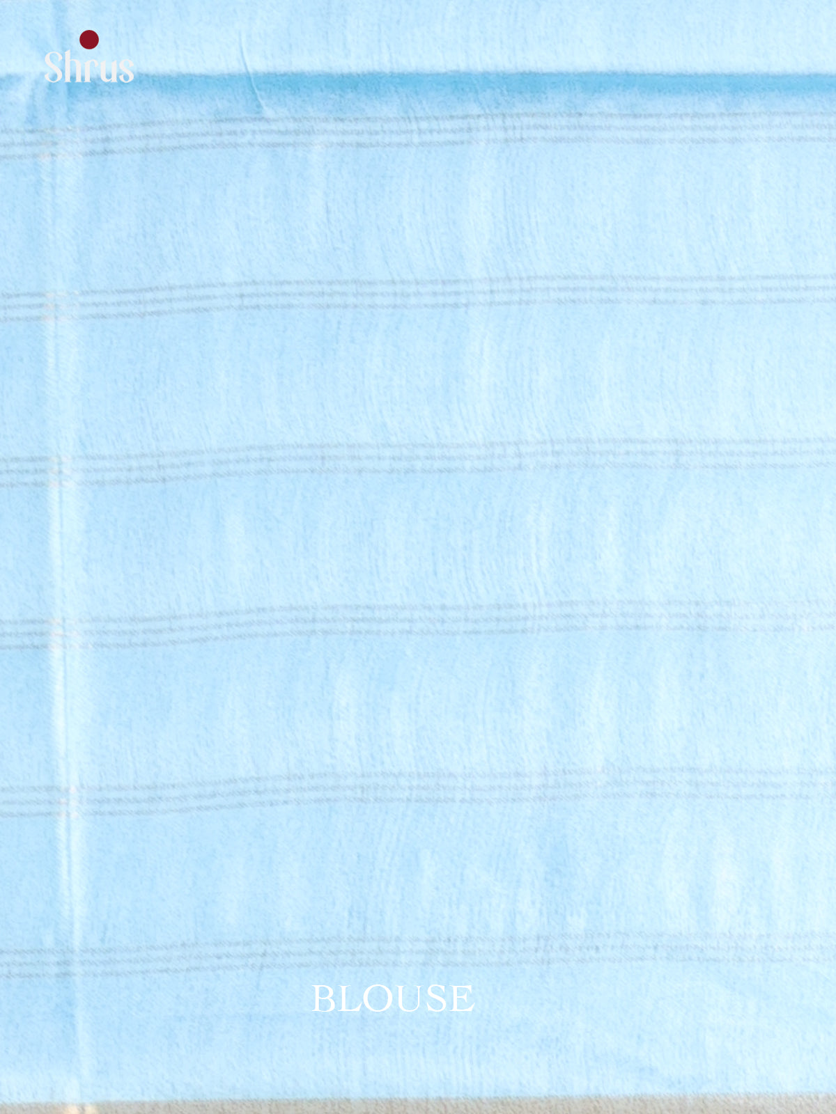 lite Blue - Semi Tussar Saree - Shop on Shrus.com