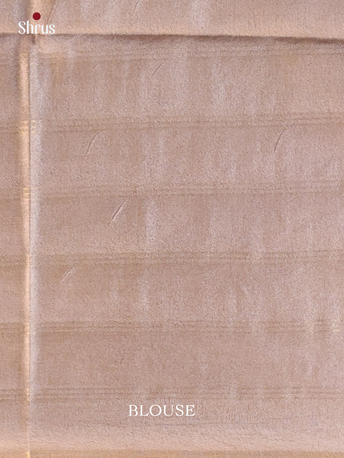Lite Brown - Semi Tussar Saree - Shop on Shrus.com