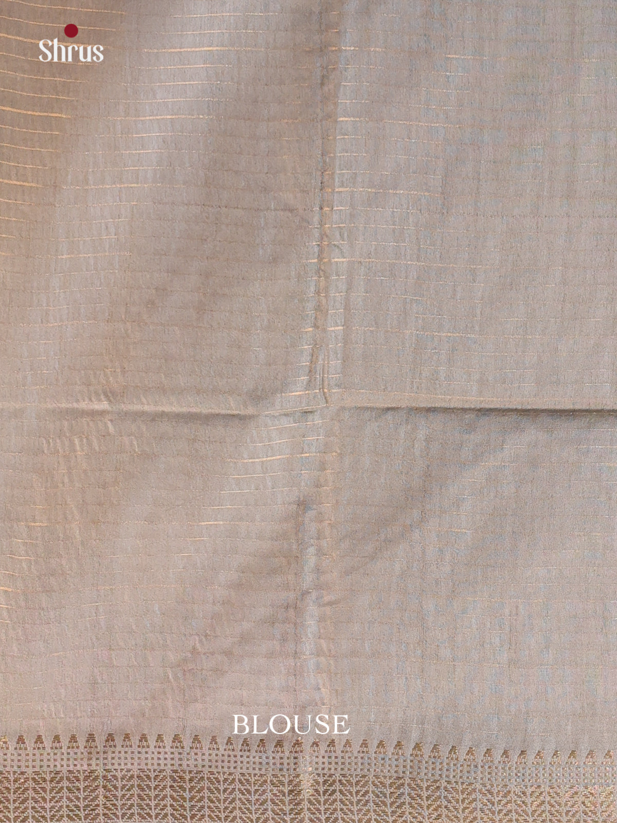 Grey - Semi Tussar Saree - Shop on Shrus.com