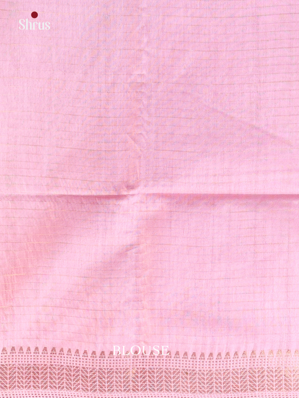 Pink - Semi Tussar Saree - Shop on Shrus.com