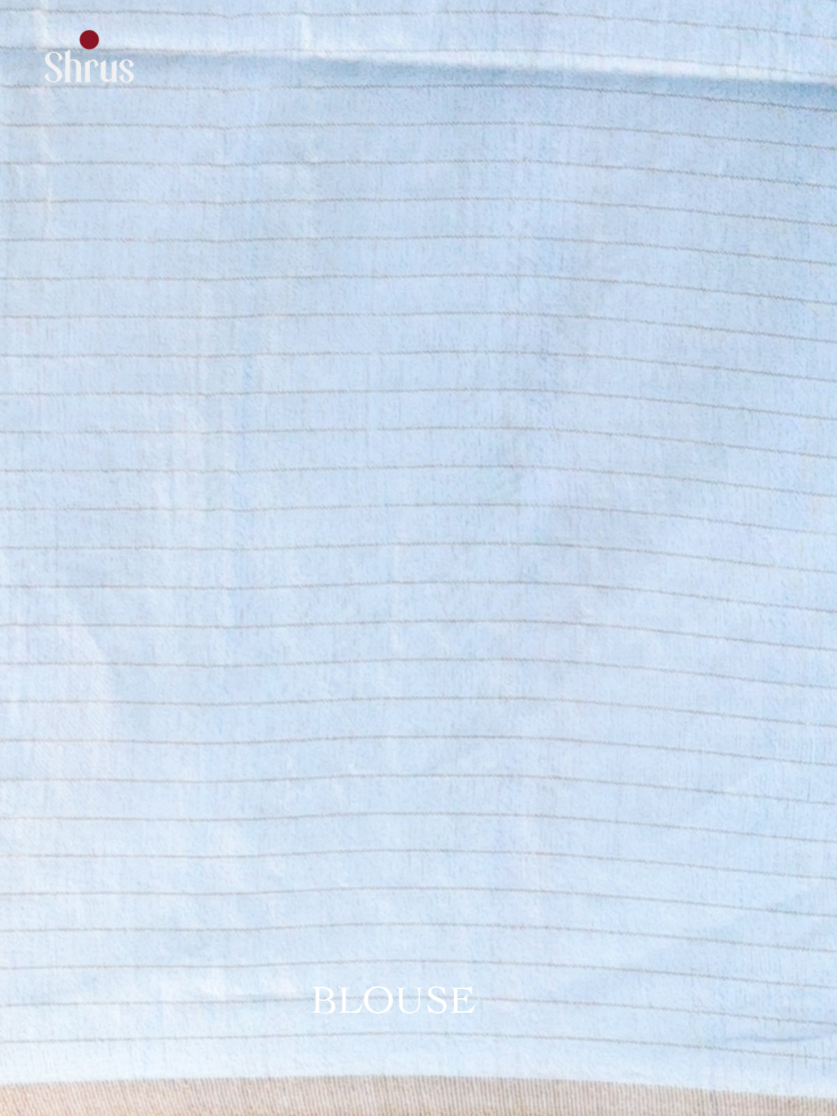 Blue - Semi Tussar Saree - Shop on Shrus.com