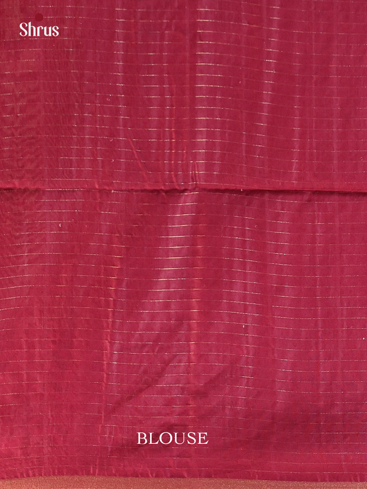 Maroon- Semi Tussar Saree - Shop on Shrus.com