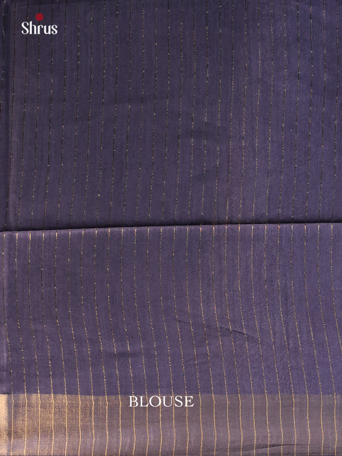 Blue - Semi Tussar Saree - Shop on Shrus.com
