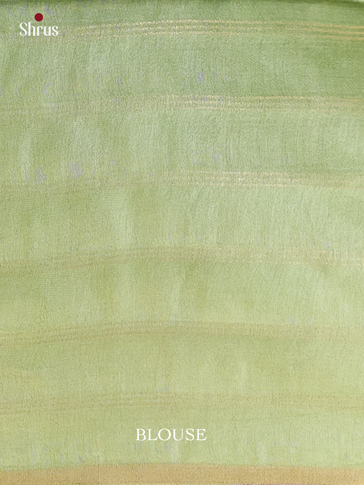Red & Green - Semi Tussar Saree - Shop on Shrus.com