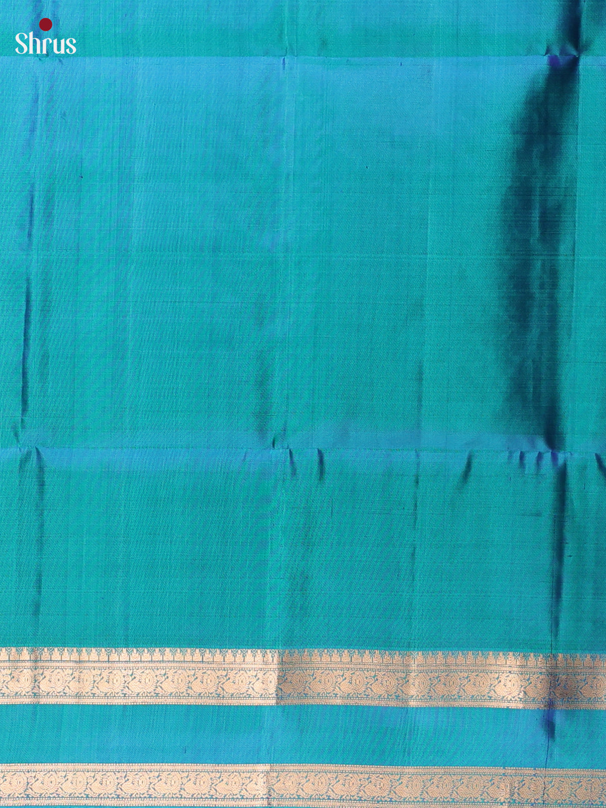 Maroon & Blue - Soft Silk Saree - Shop on Shrus.com