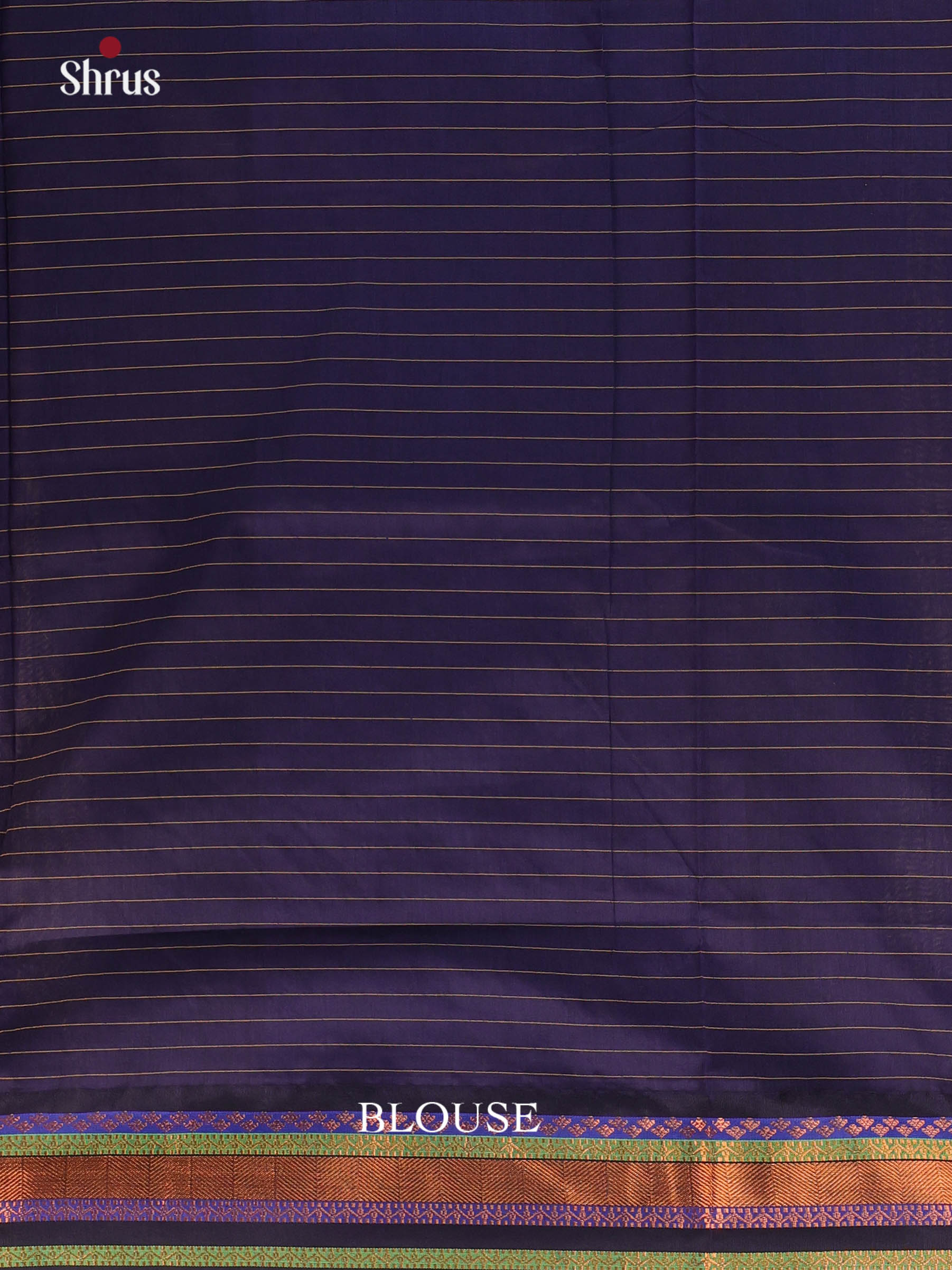 Mustard & Blue - Kalyani Cotton Saree - Shop on Shrus.com