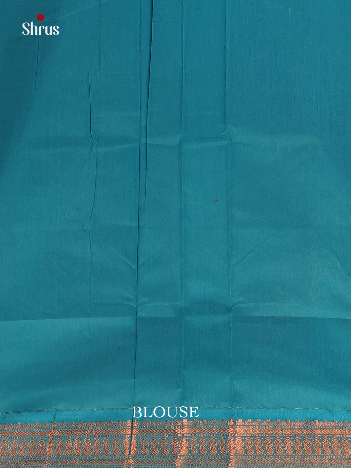 Orange & Blue - Kalyani Cotton Saree - Shop on Shrus.com