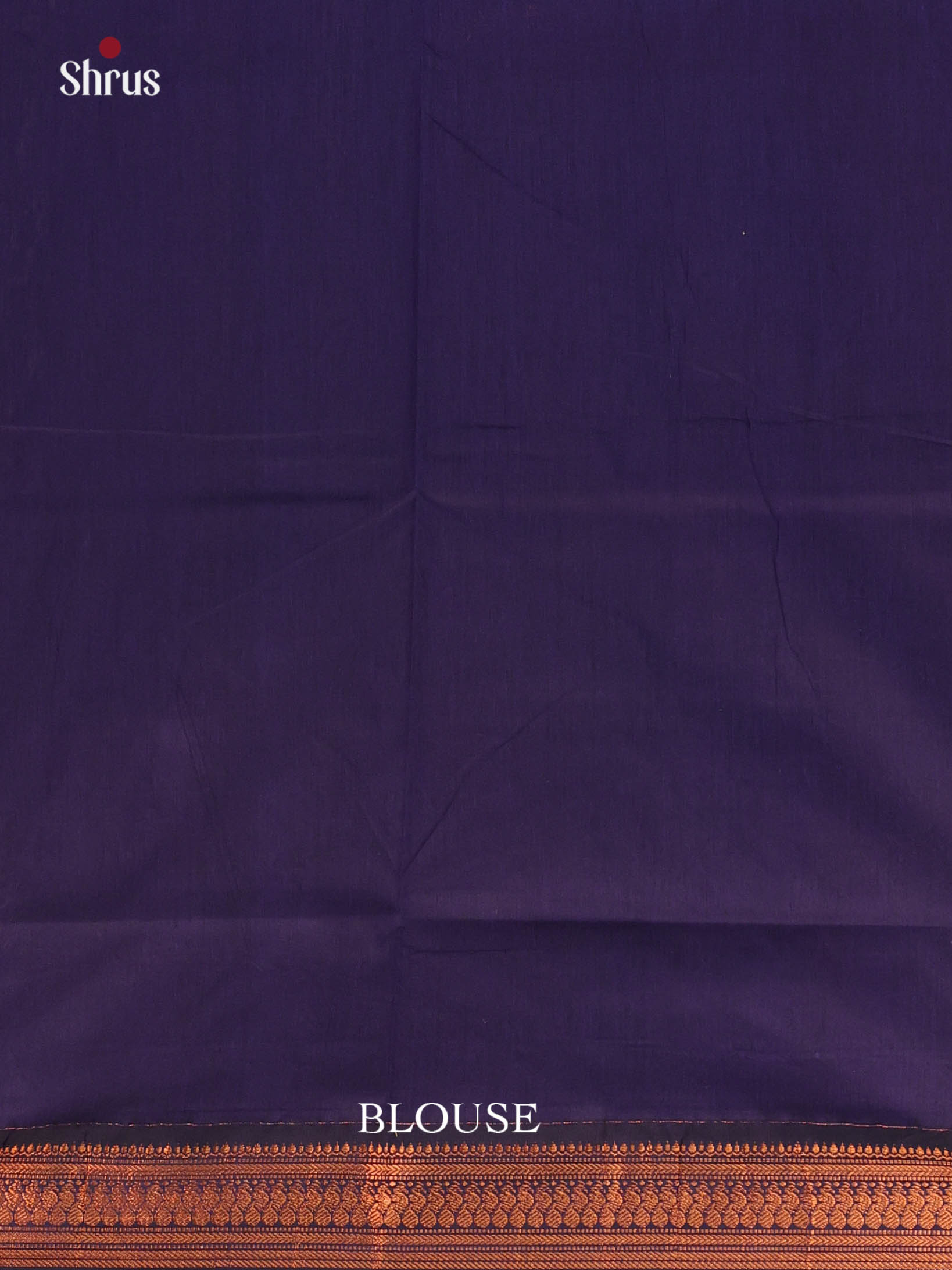 Mustard & Blue - Kalyani Cotton Saree - Shop on Shrus.com