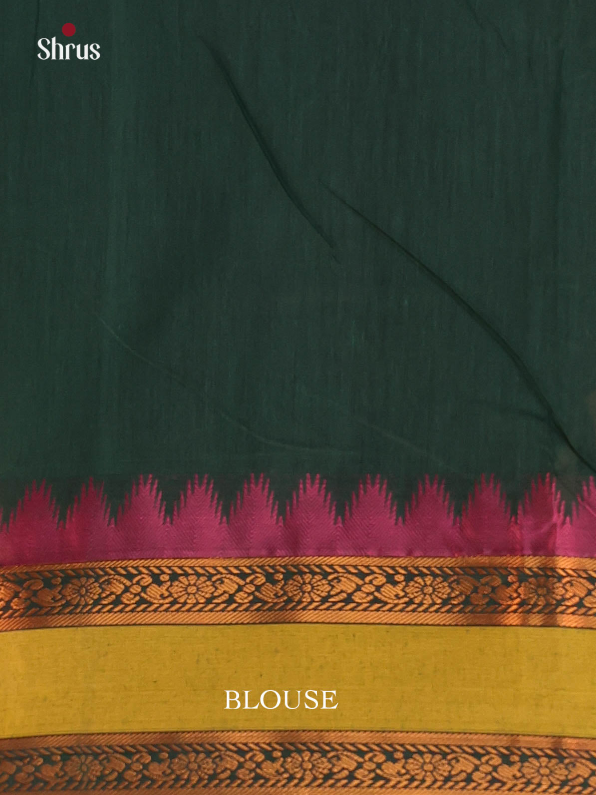 Violet & Green - Kalyani Cotton Saree - Shop on Shrus.com