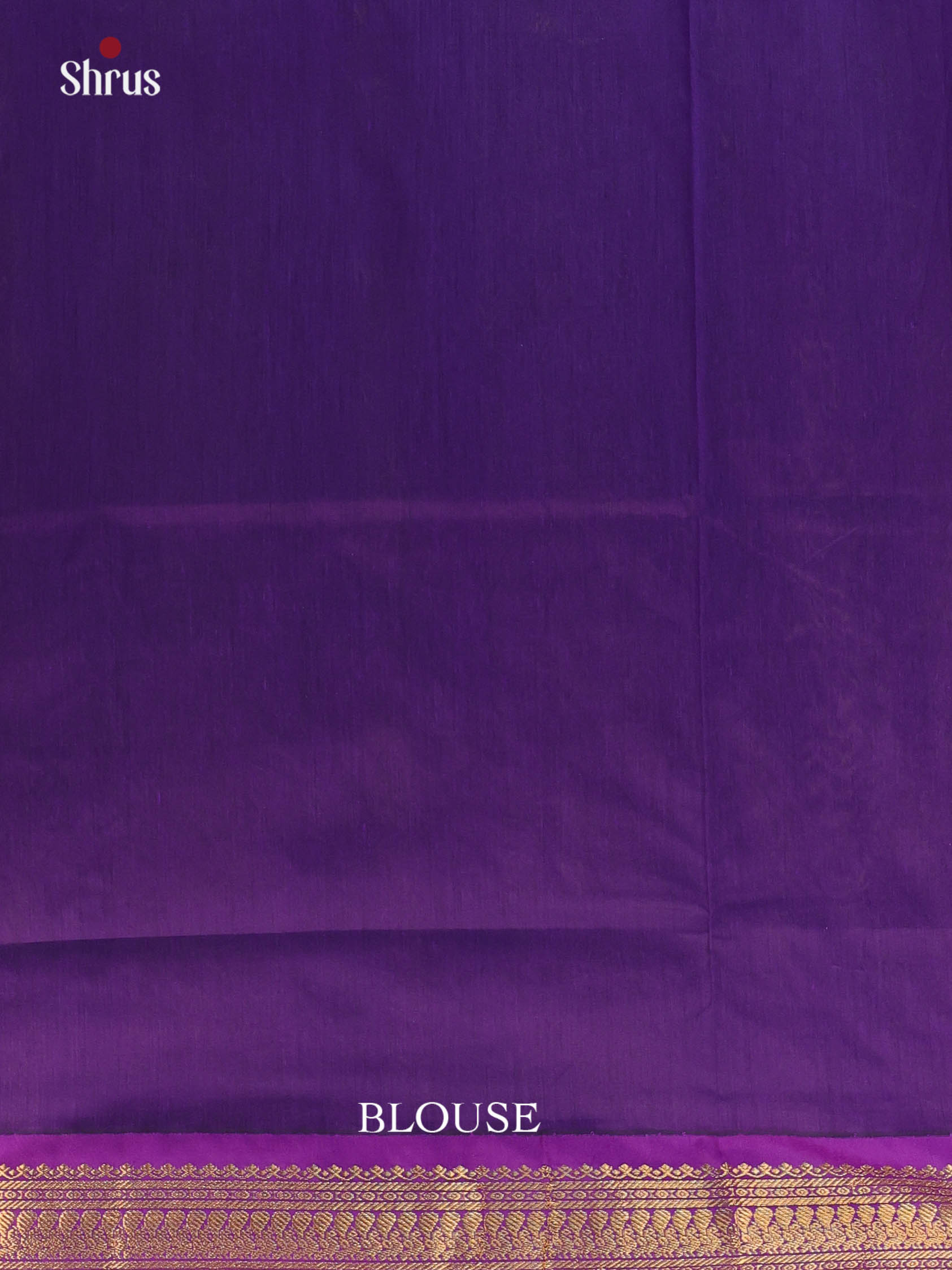Elachi Green& Violet - Kalyani Cotton Saree - Shop on Shrus.com