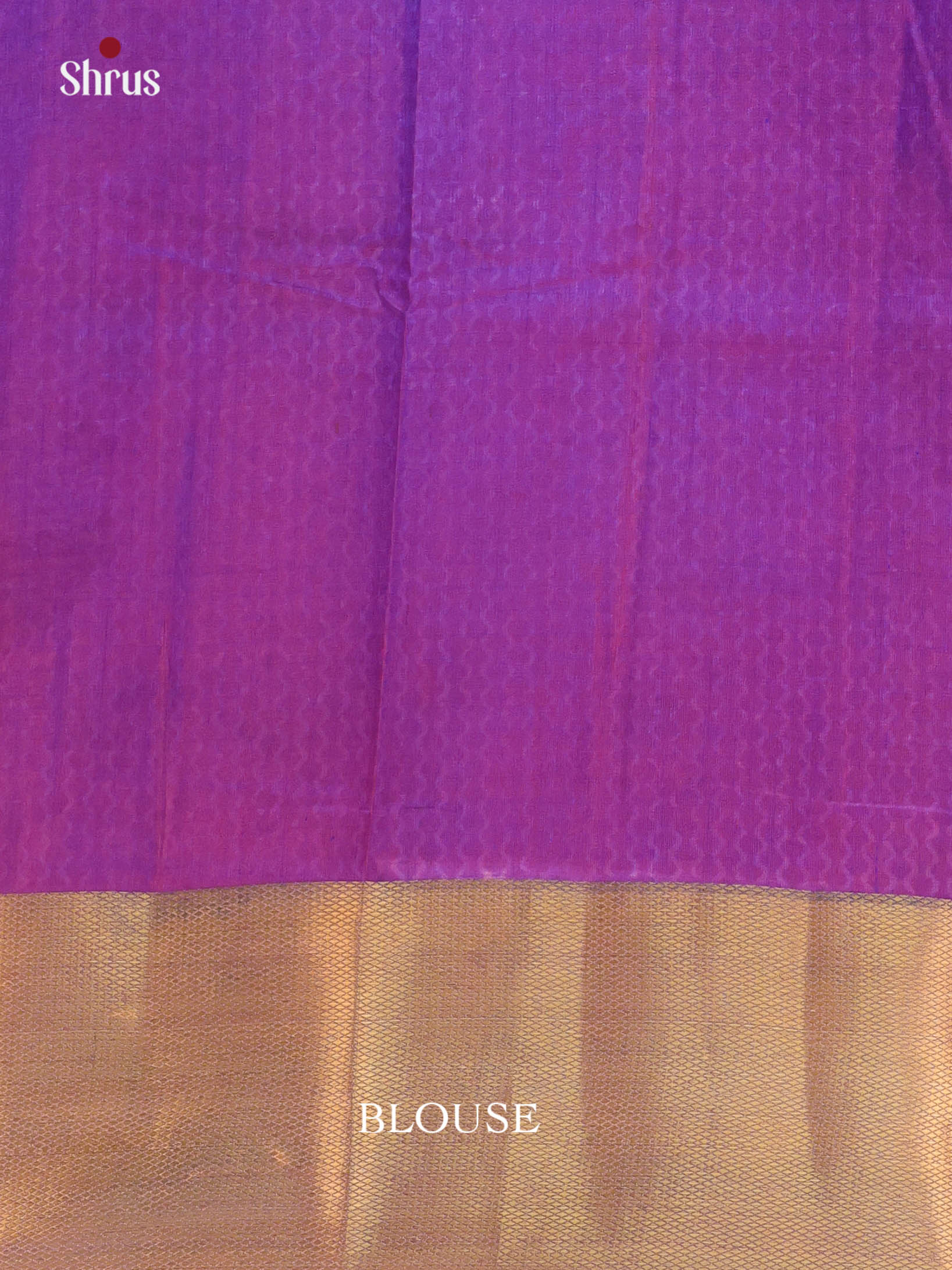 Purple - Semi Patola Saree - Shop on Shrus.com