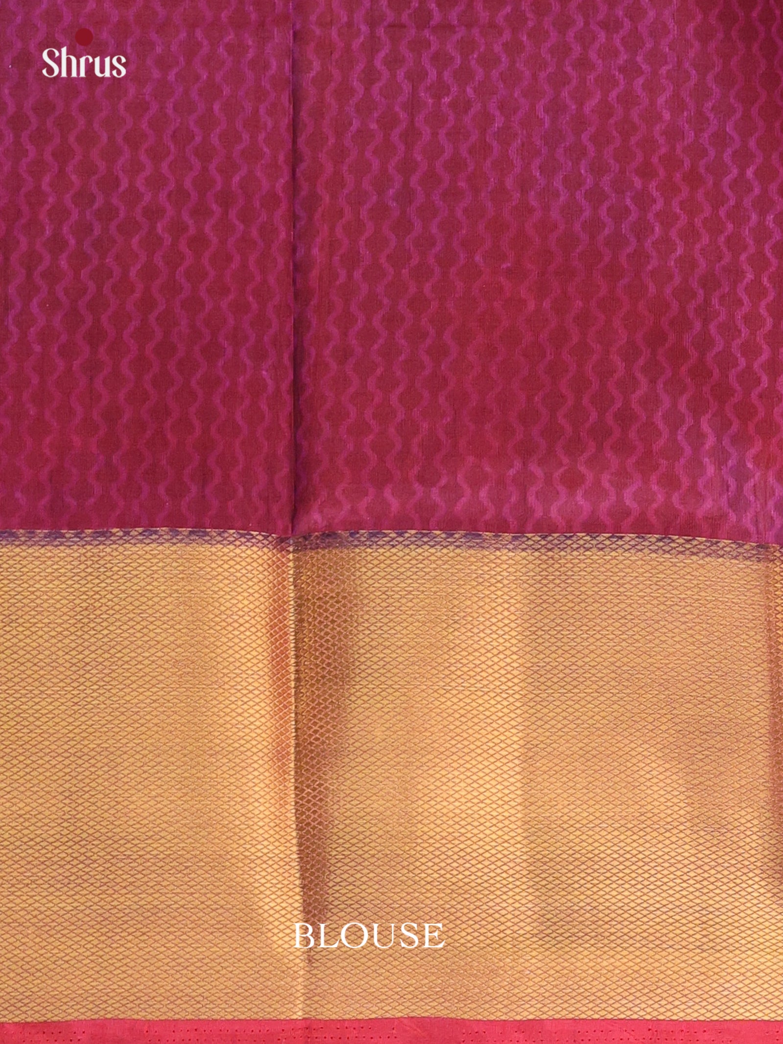 Orange & Purple - Semi Patola Saree - Shop on Shrus.com