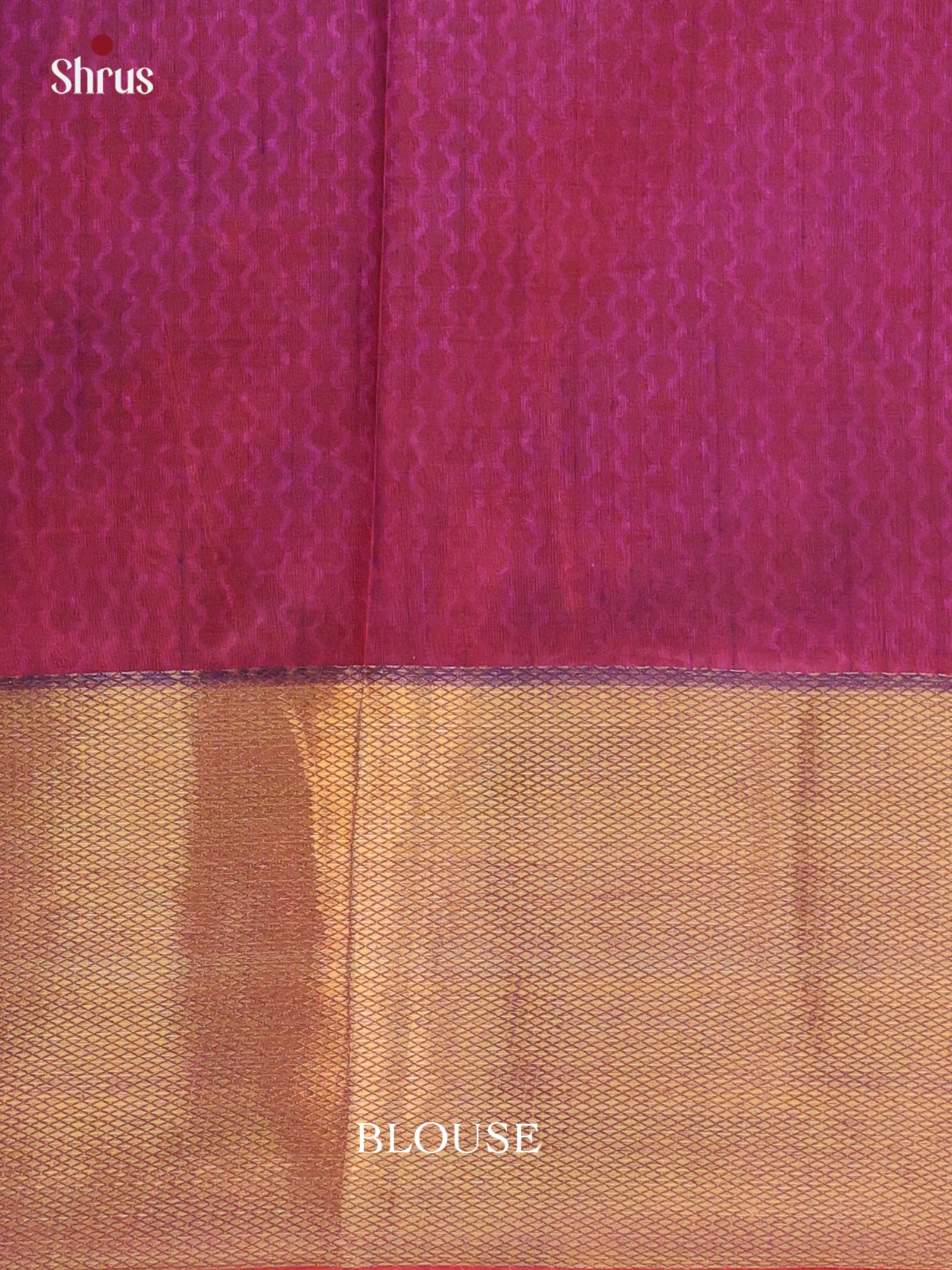 Purple & Pink - Semi Patola Saree - Shop on Shrus.com
