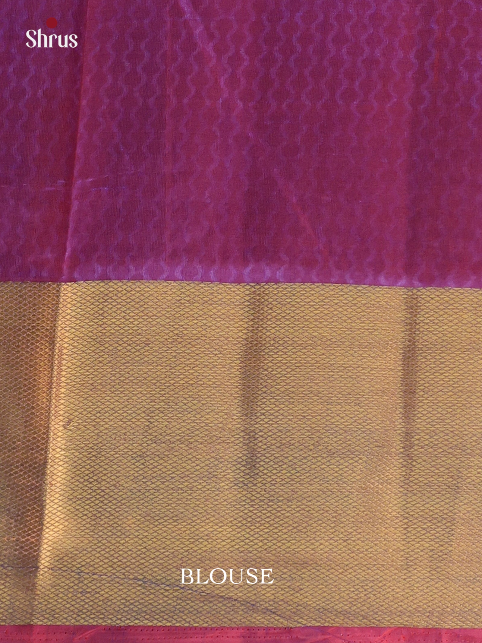 Purple - Semi Patola Saree - Shop on Shrus.com