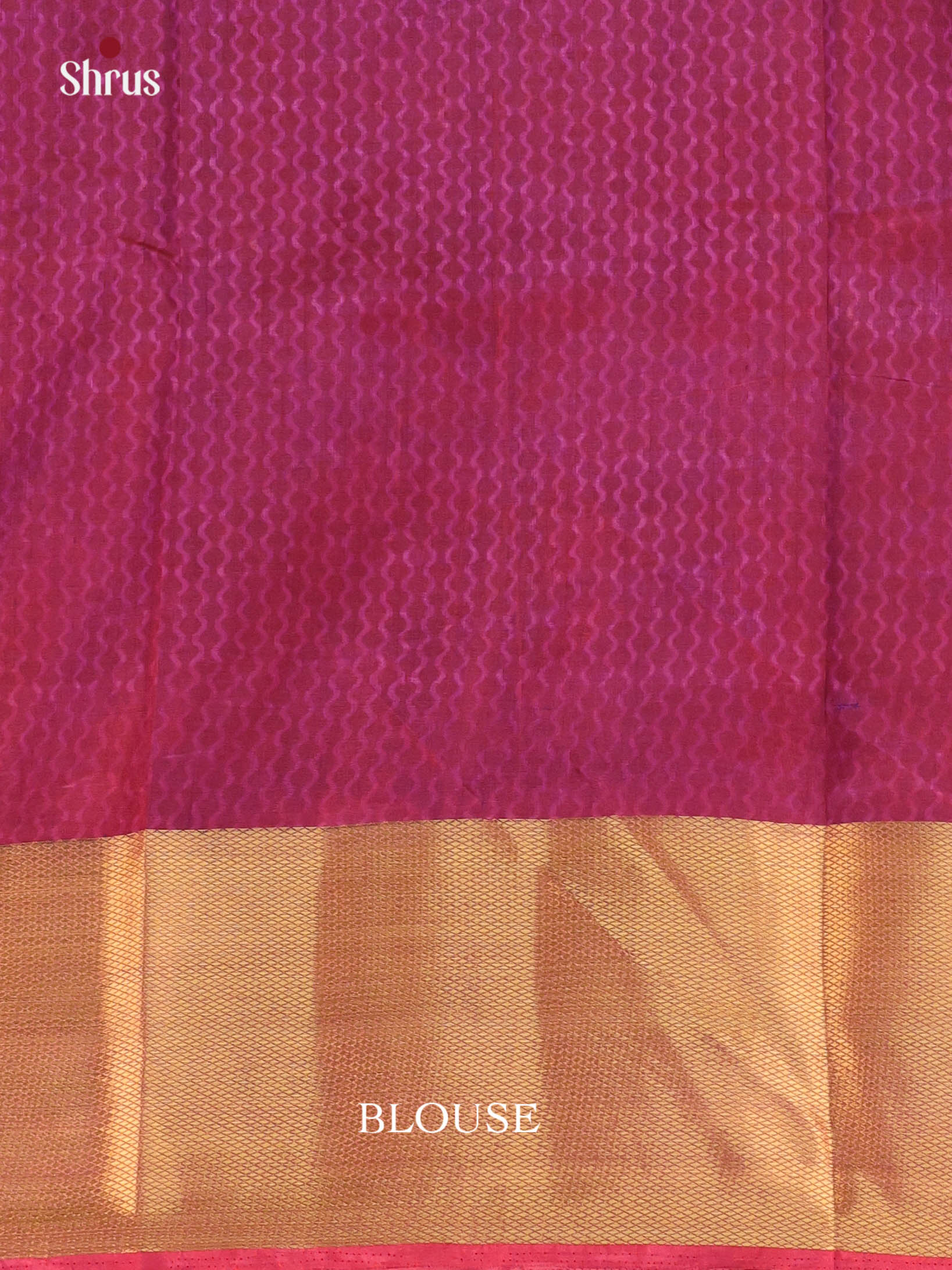 Orange & Purple - Semi Patola Saree - Shop on Shrus.com