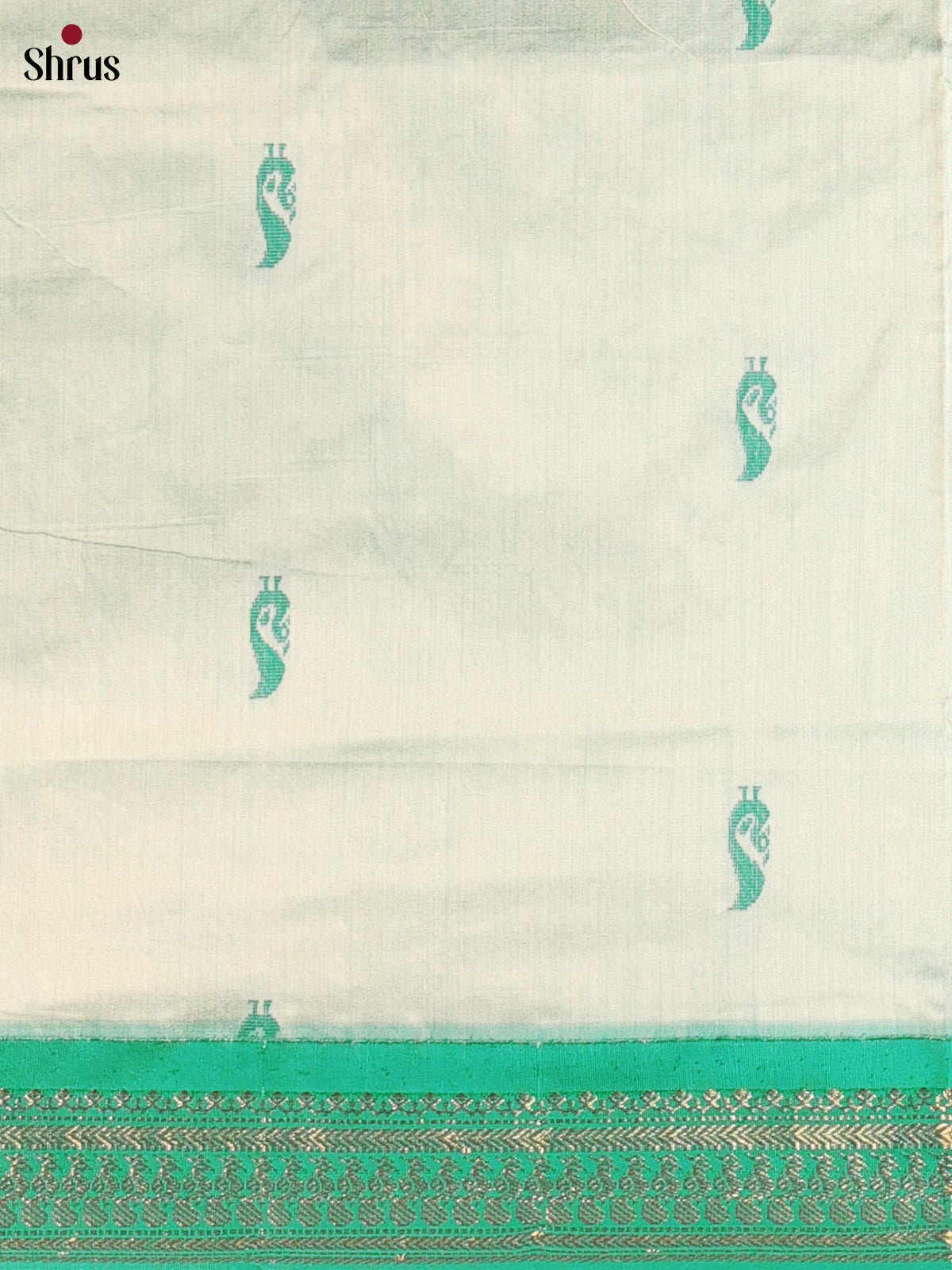 Lite Green & Green- Kalyani Cotton salwar unstitch - Shop on Shrus.com