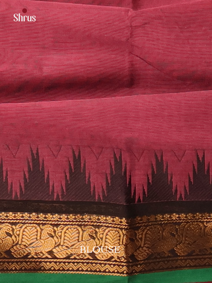 CKS29033 - Chettinad Cotton Saree - Shop on Shrus.com