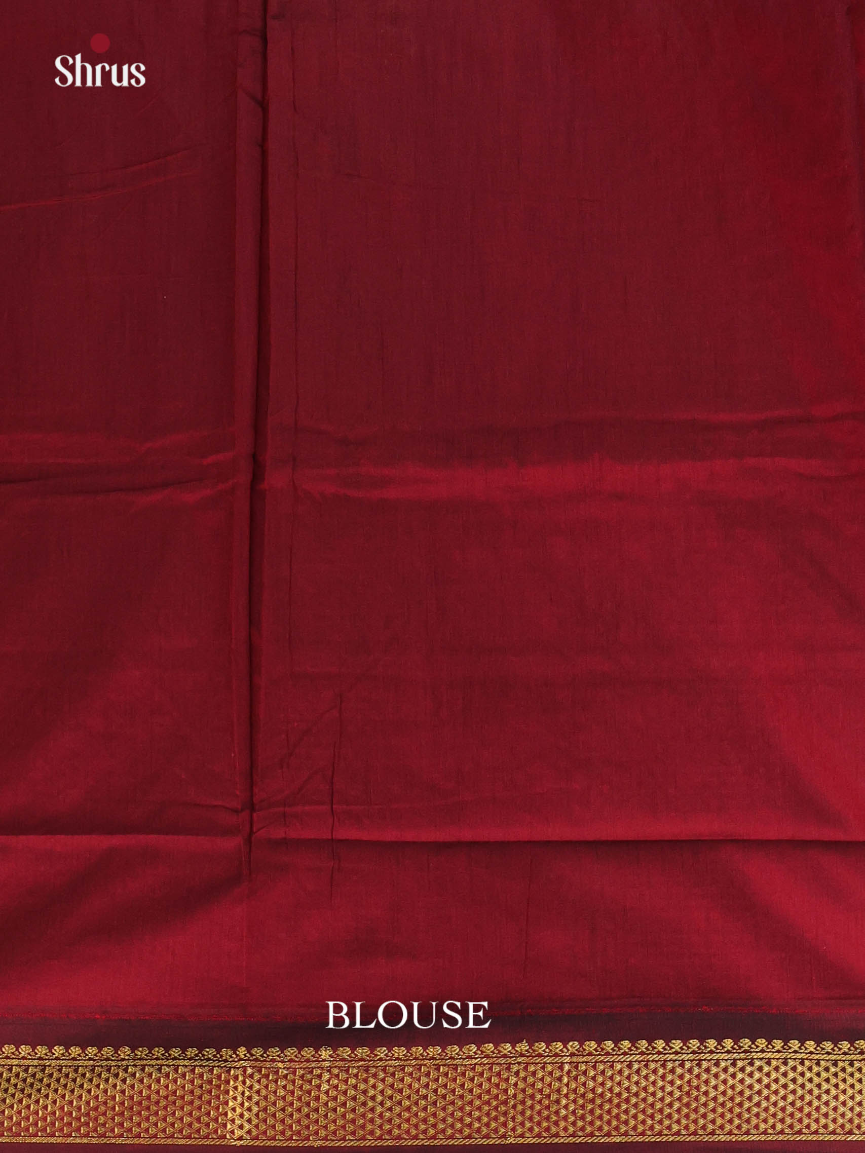 Violet & Maroon - Kalyani Cotton Saree - Shop on Shrus.com